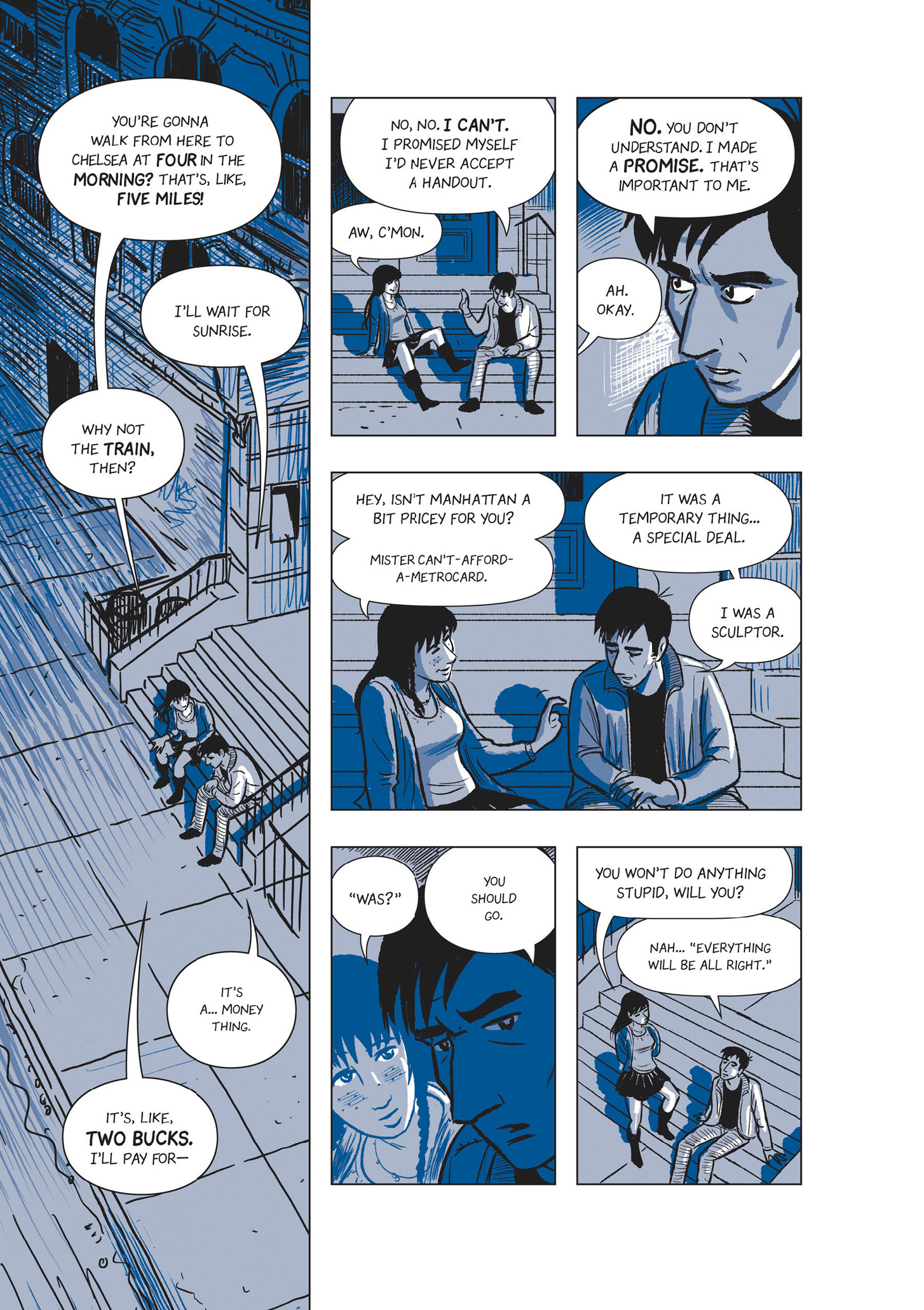 Read online The Sculptor comic -  Issue # Part 1 - 78
