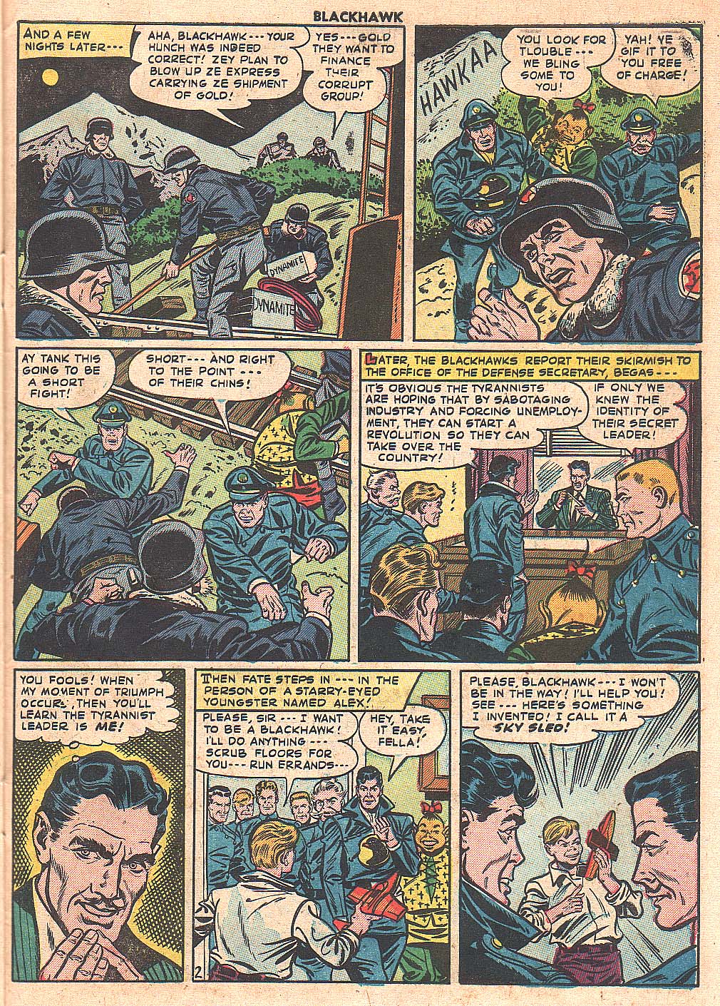 Read online Blackhawk (1957) comic -  Issue #74 - 27