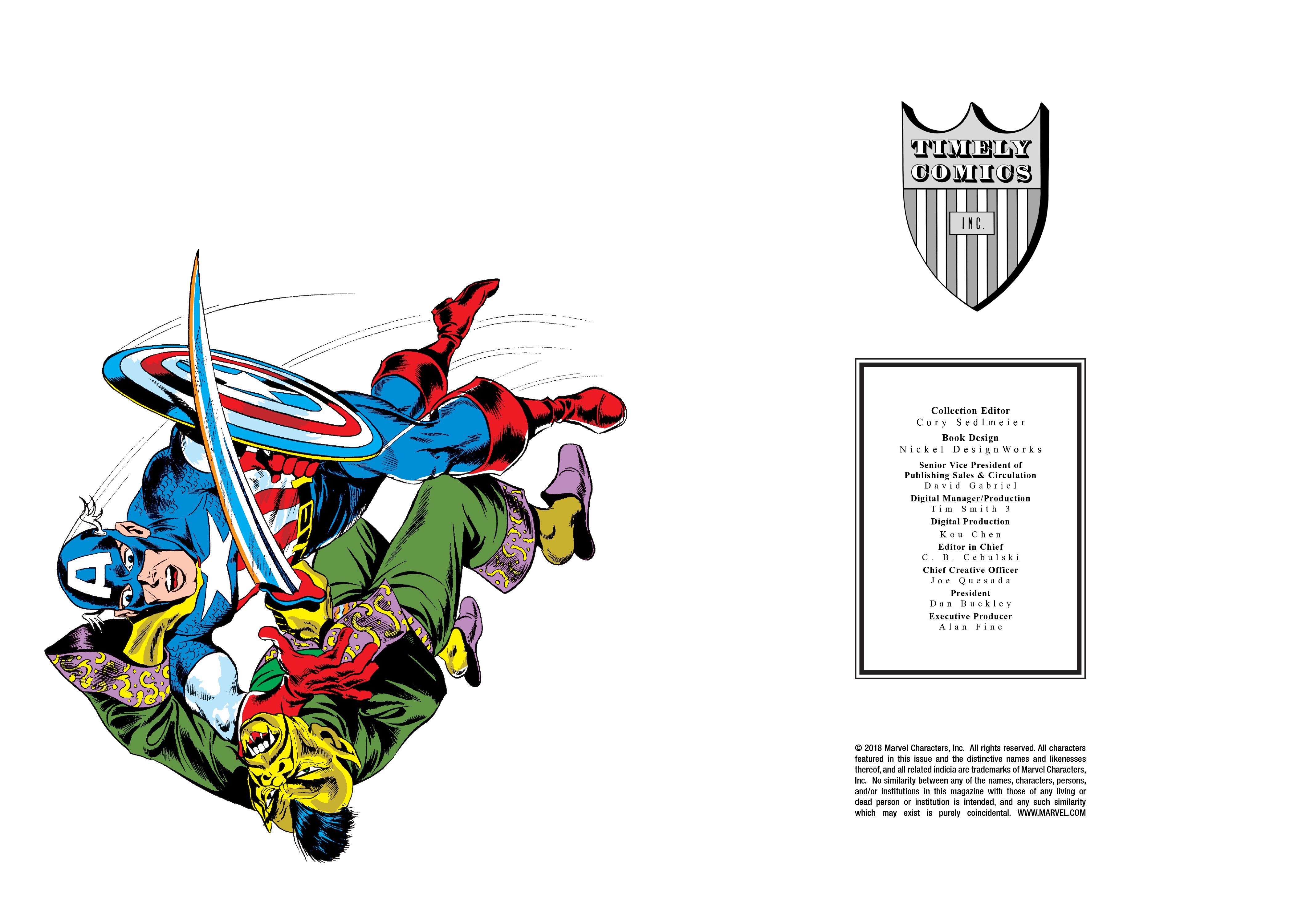 Read online Marvel Masterworks: Golden Age Captain America comic -  Issue # TPB 5 (Part 1) - 3