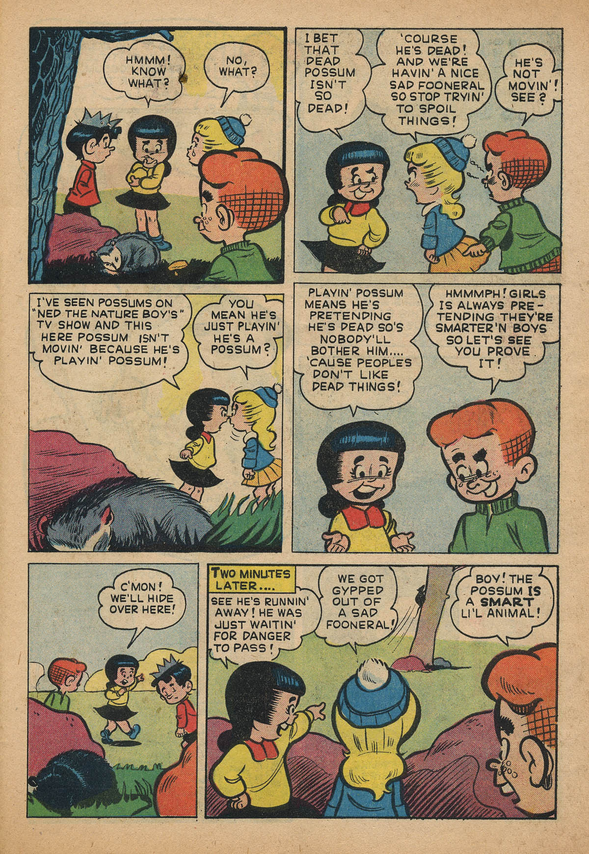Read online Little Archie In Animal Land comic -  Issue #17 - 31