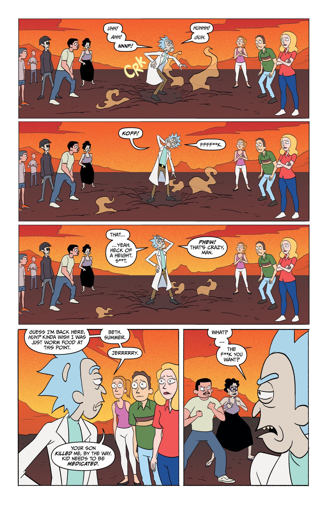Read online Rick and Morty: Go to Hell comic -  Issue #4 - 22