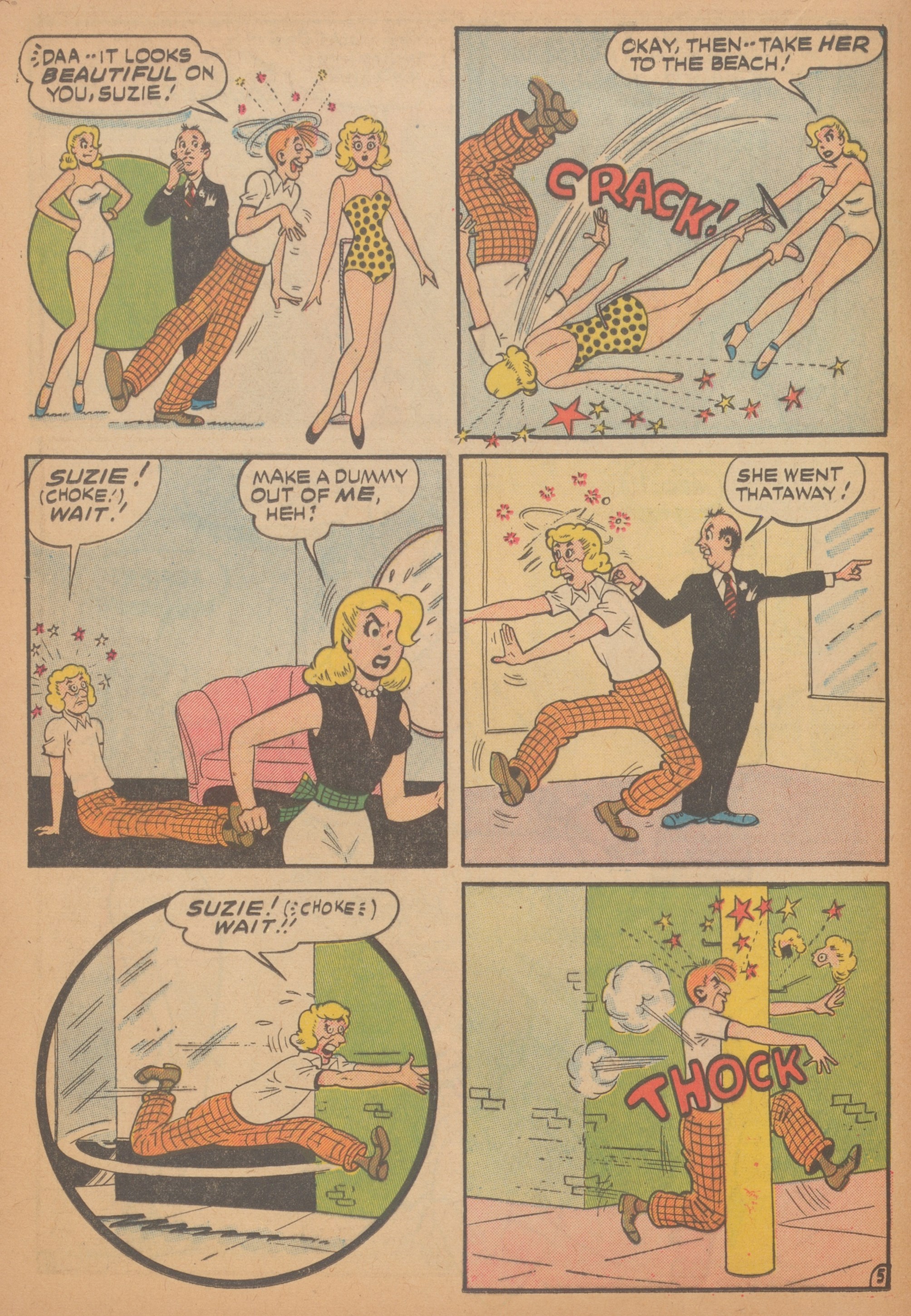 Read online Suzie Comics comic -  Issue #77 - 16