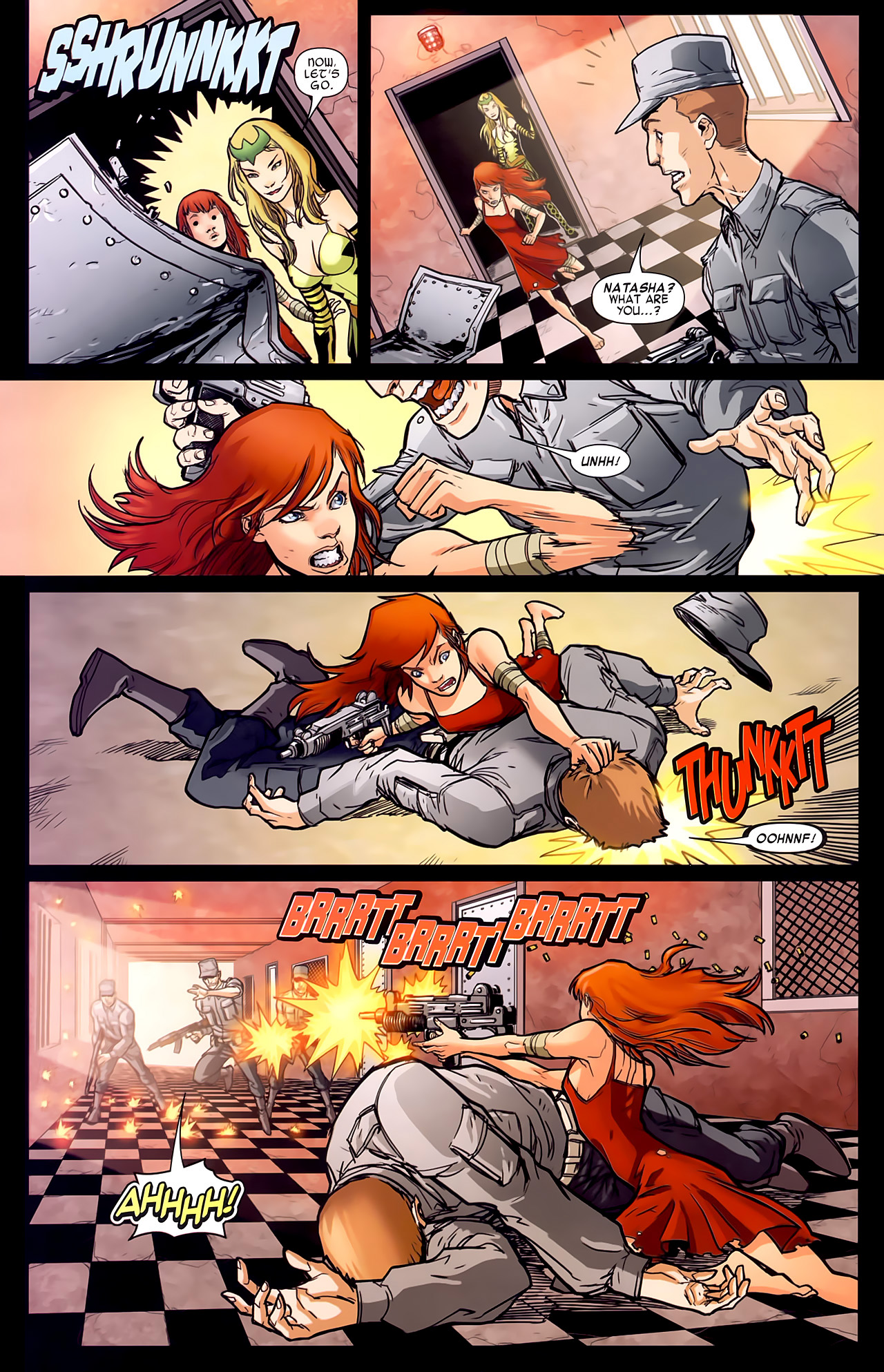 Read online Black Widow & The Marvel Girls comic -  Issue #1 - 15