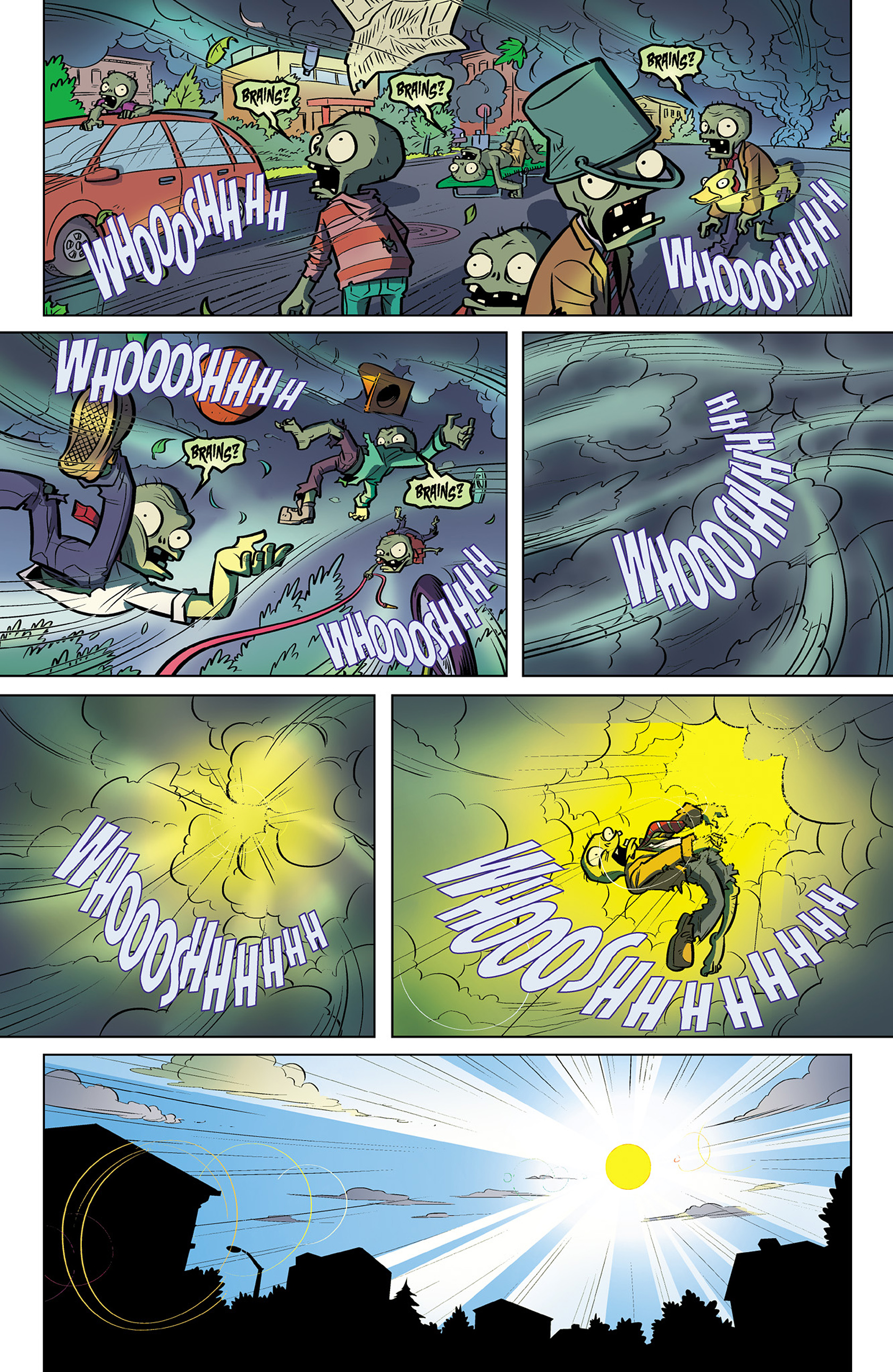 Read online Plants vs. Zombies: Lawnmageddon comic -  Issue #6 - 6