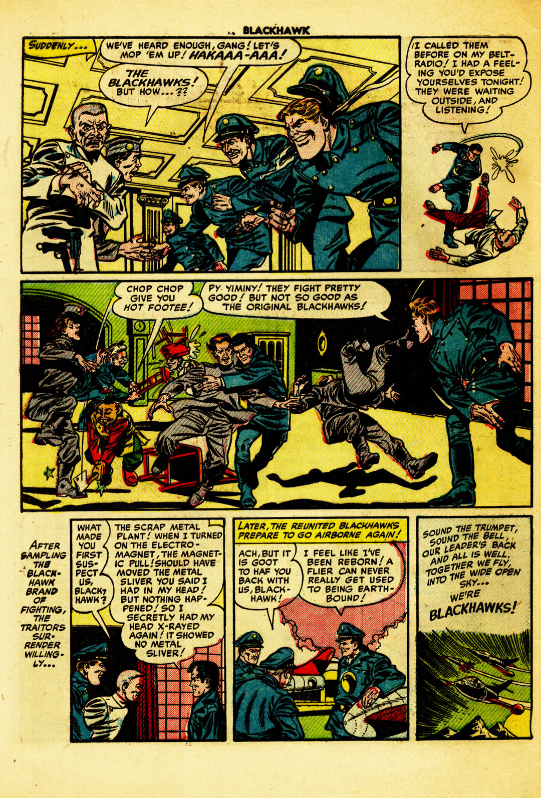 Read online Blackhawk (1957) comic -  Issue #63 - 32