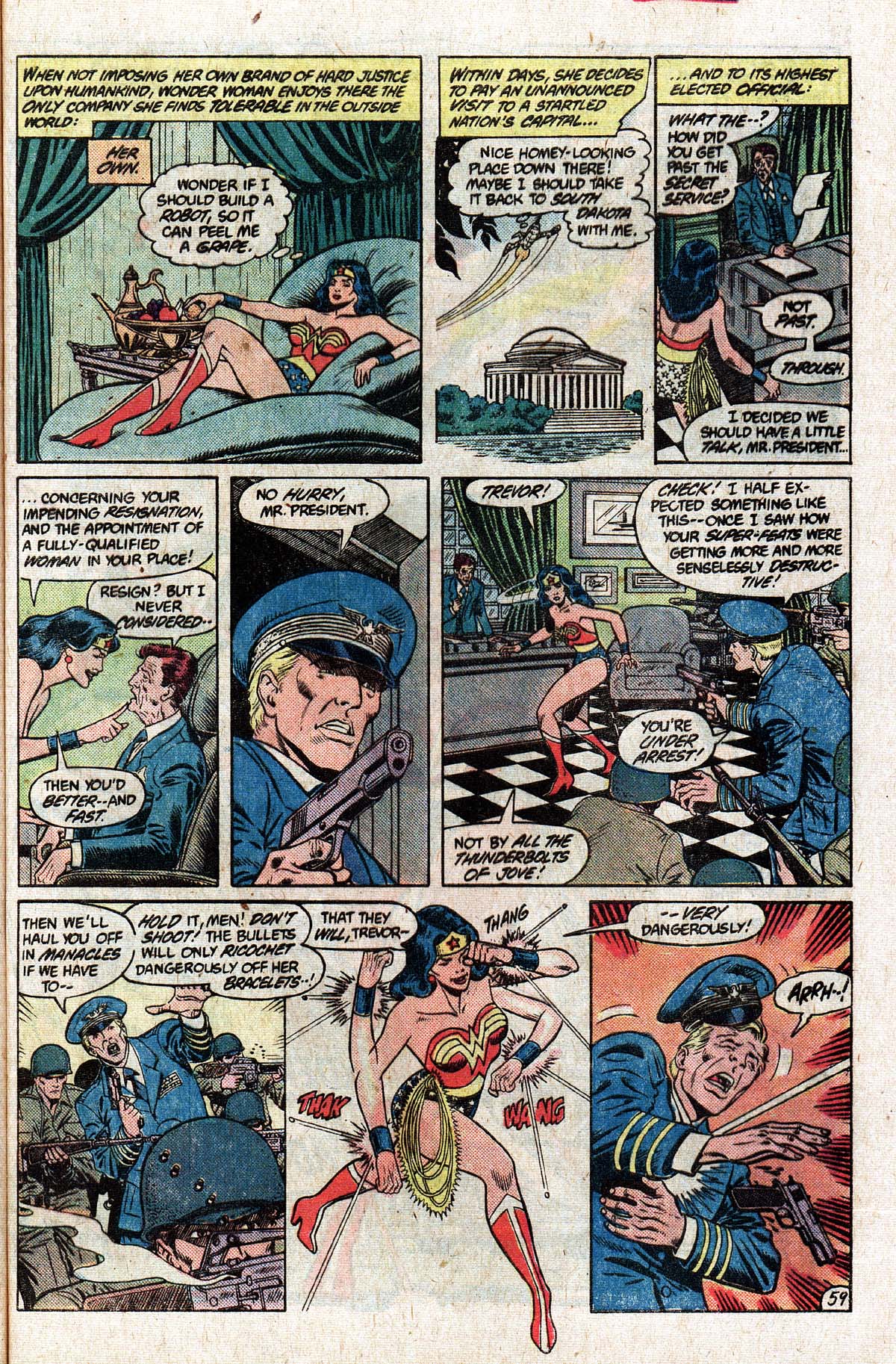 Read online Wonder Woman (1942) comic -  Issue #300 - 61