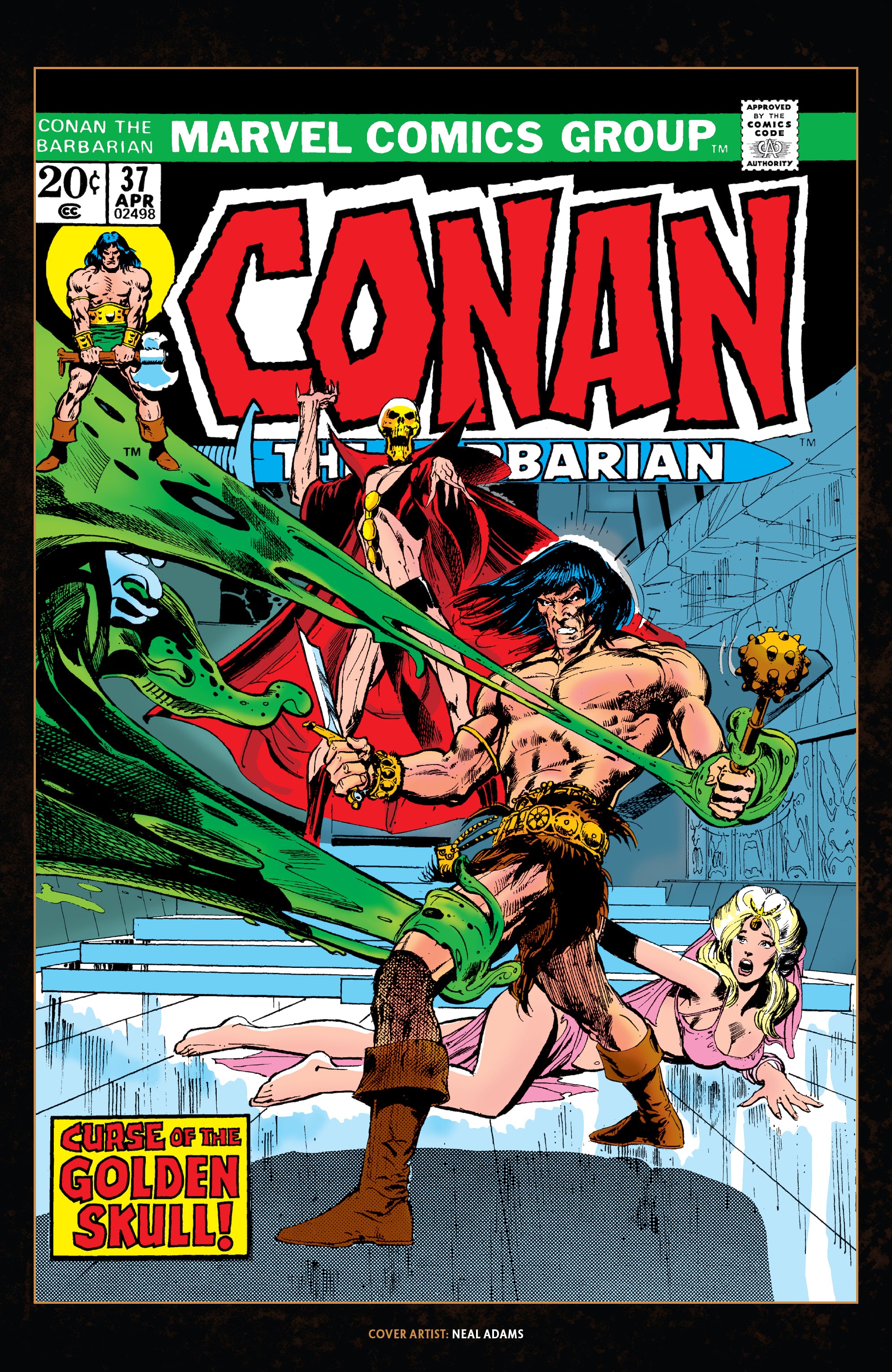 Read online Conan The Barbarian Epic Collection: The Original Marvel Years - The Curse Of The Golden Skull comic -  Issue # TPB (Part 3) - 6