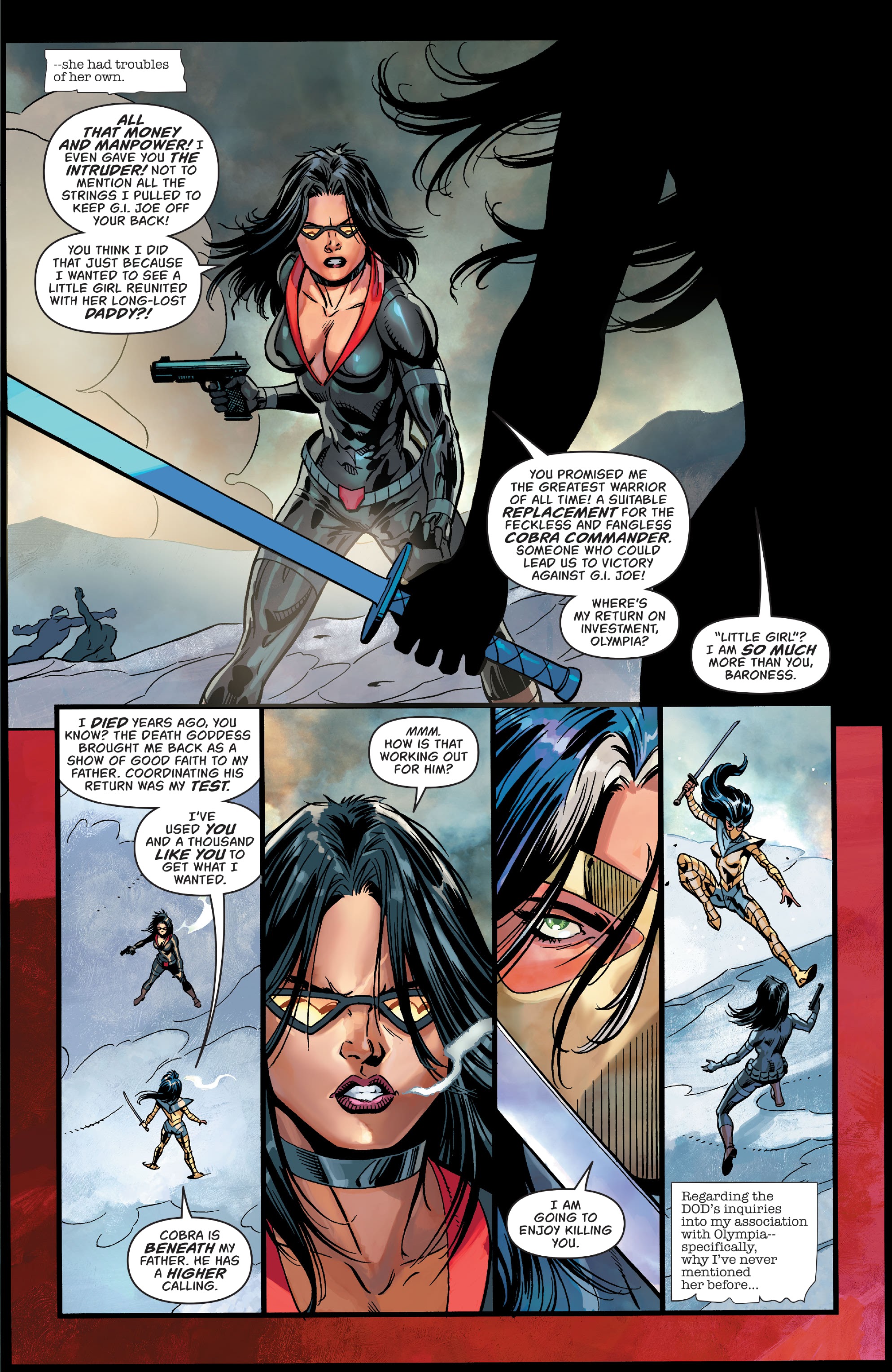 Read online Snake Eyes: Deadgame comic -  Issue #5 - 10