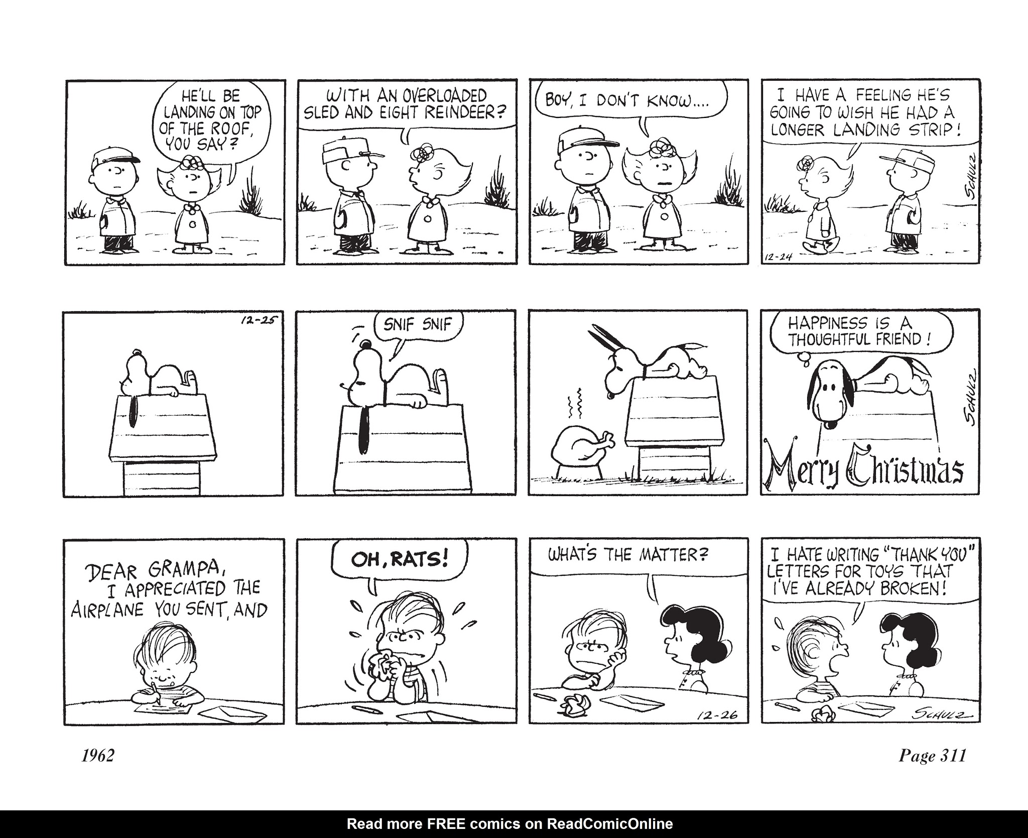 Read online The Complete Peanuts comic -  Issue # TPB 6 - 326