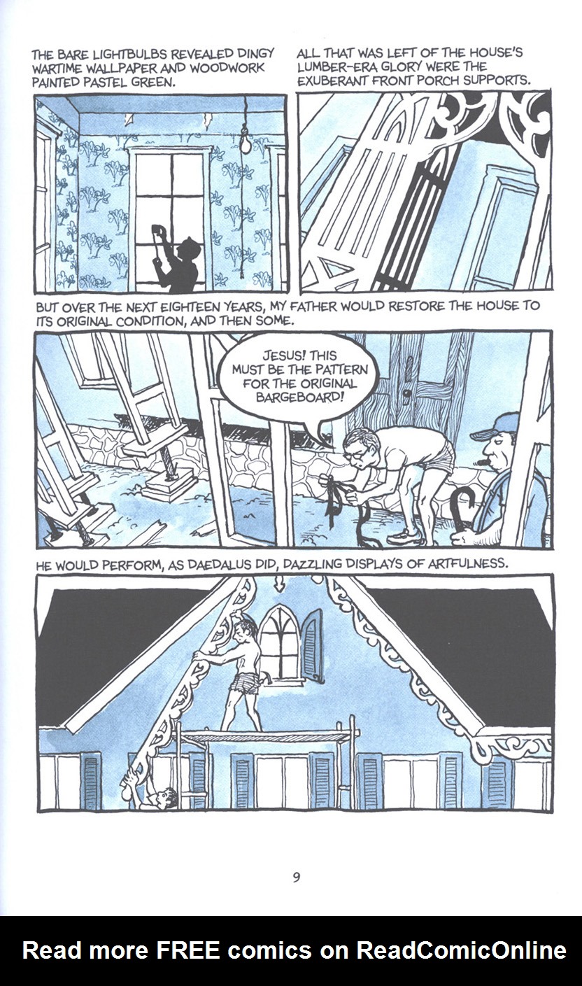 Read online Fun Home: A Family Tragicomic comic -  Issue # TPB - 16