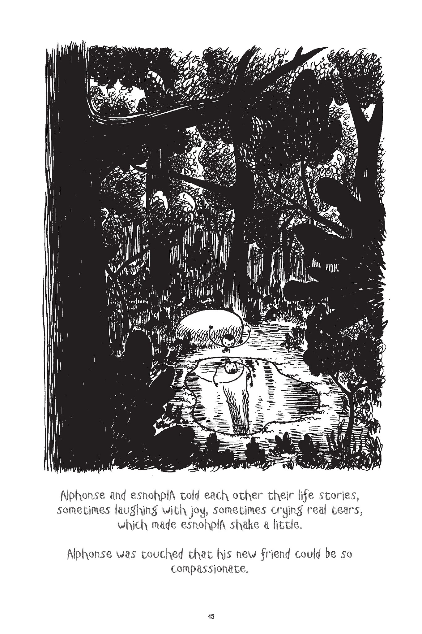 Read online The Big Empty Life of Alphonse Tabouret comic -  Issue # TPB (Part 1) - 16