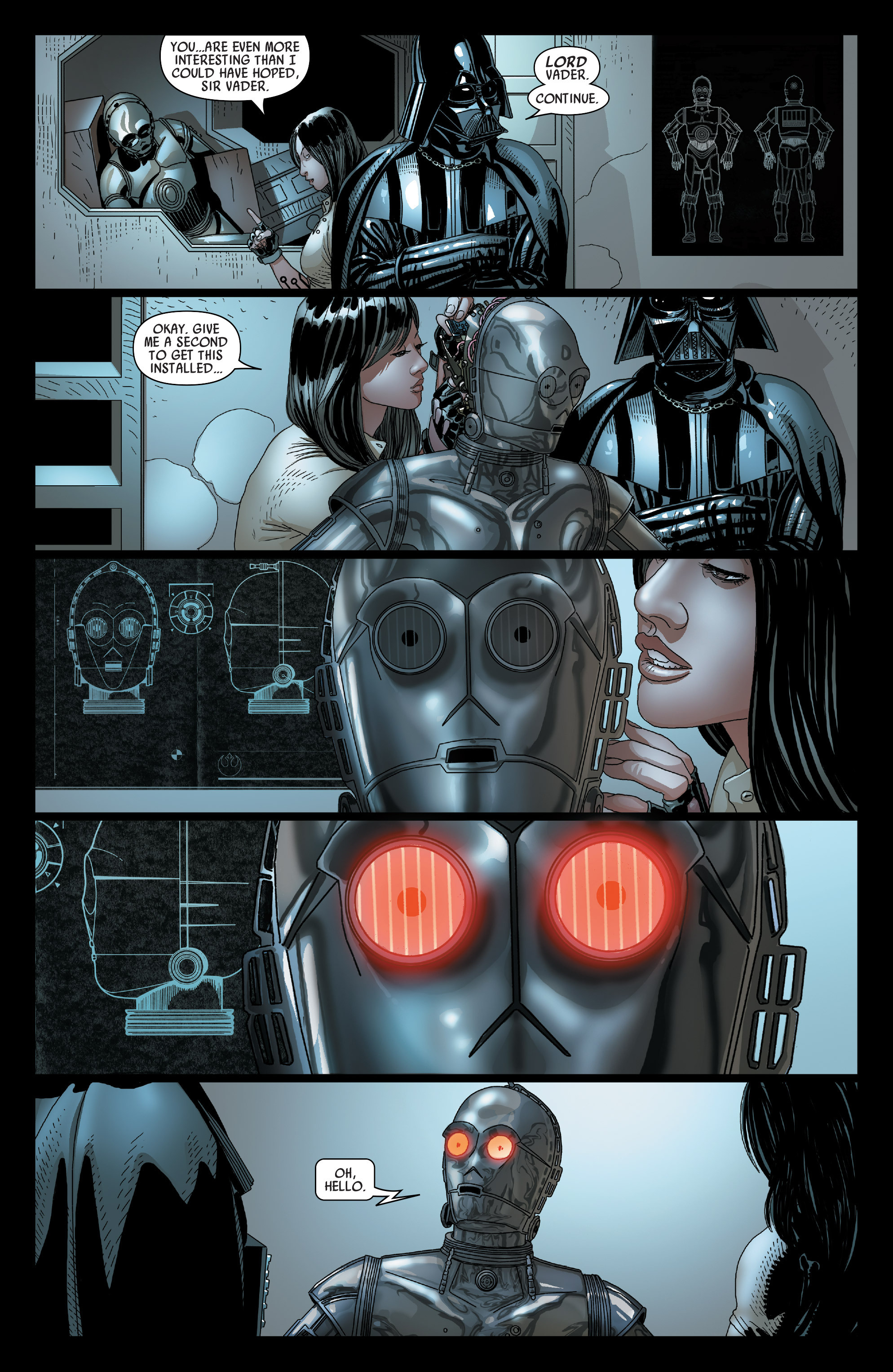 Read online Darth Vader comic -  Issue #3 - 17