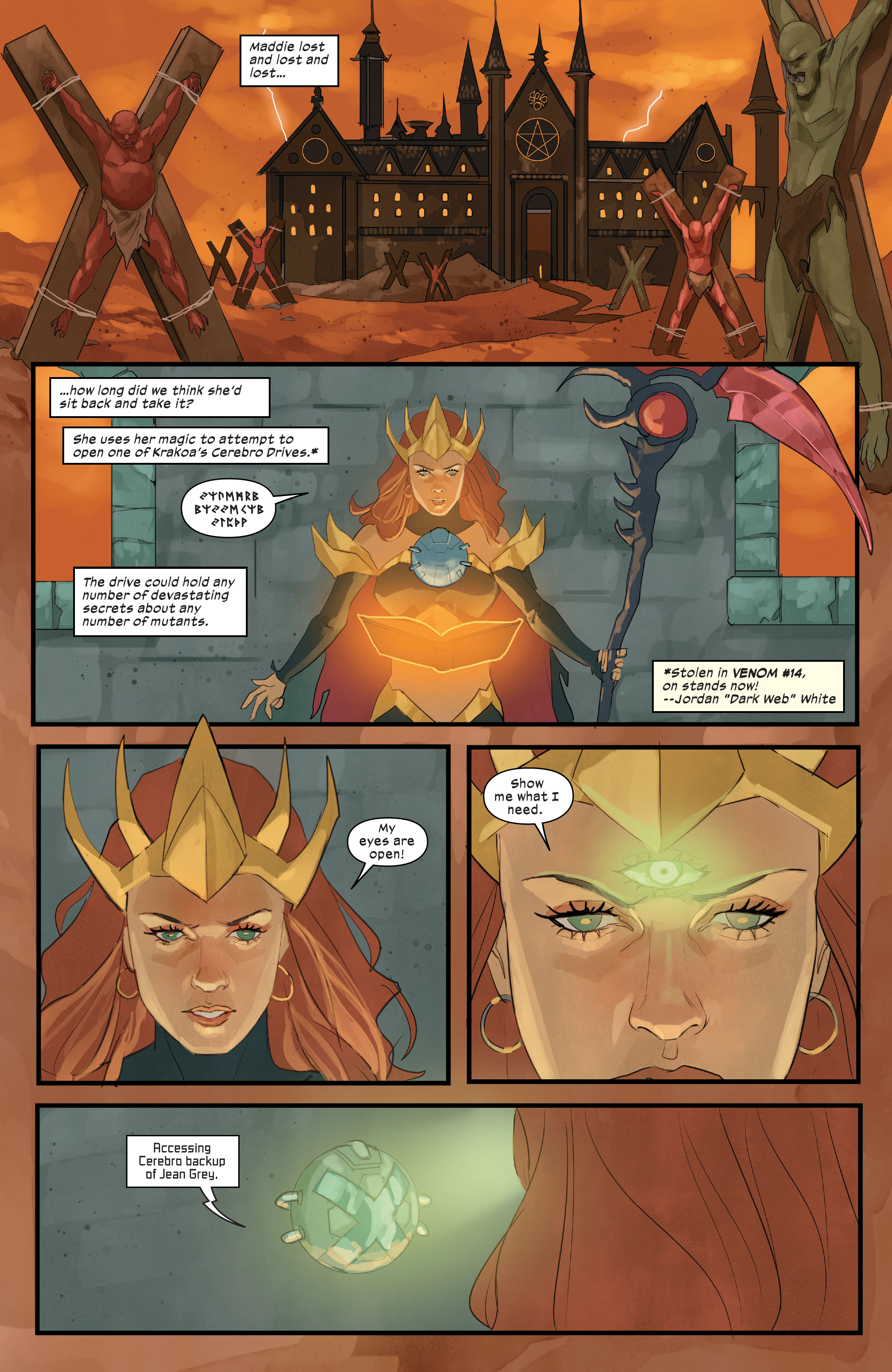 Read online Dark Web: X-Men comic -  Issue #2 - 8