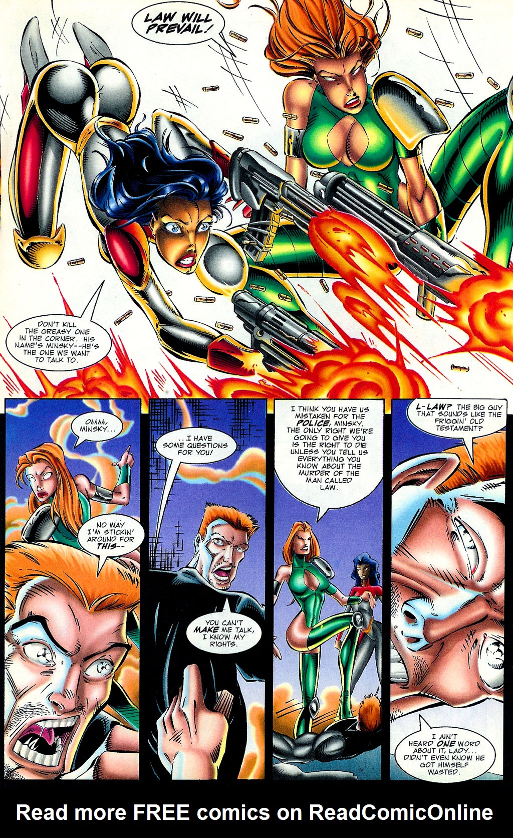 Read online Law and Order comic -  Issue #2 - 16