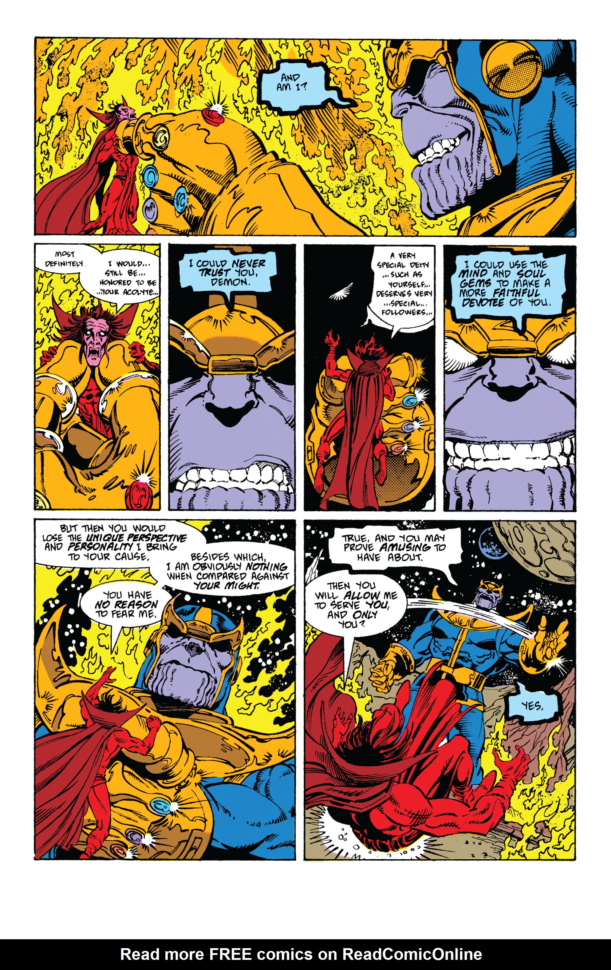 Read online Marvel-Verse: Thanos comic -  Issue # TPB - 65