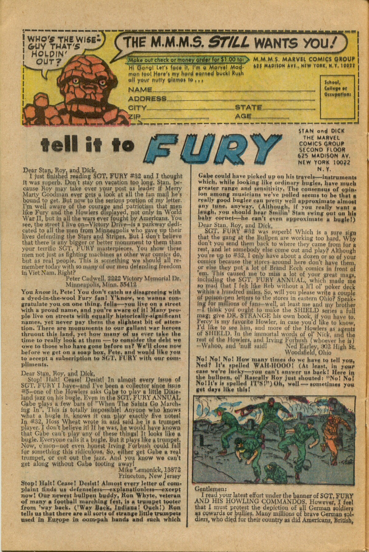 Read online Sgt. Fury comic -  Issue #35 - 32