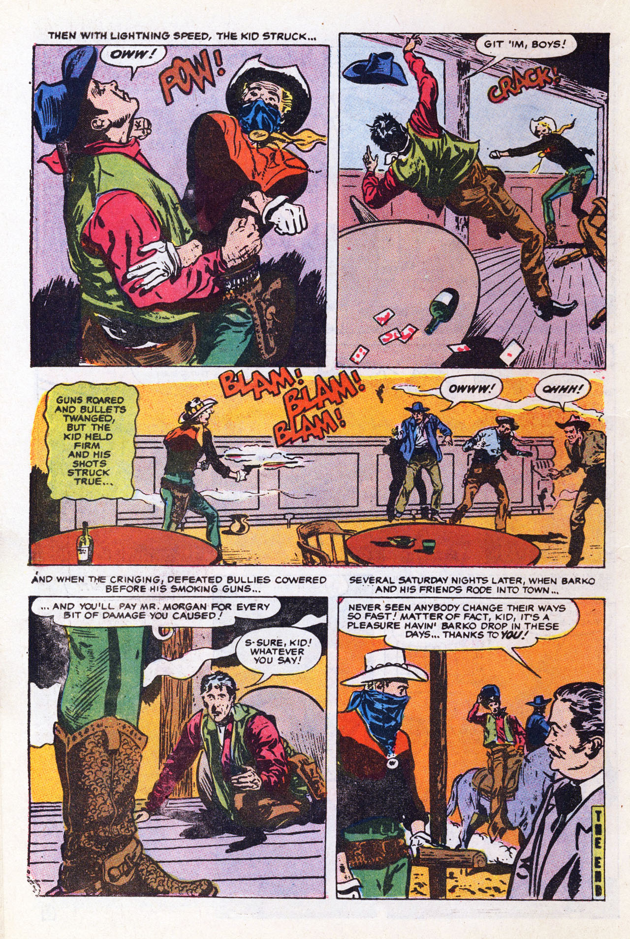 Read online The Outlaw Kid (1970) comic -  Issue #5 - 14