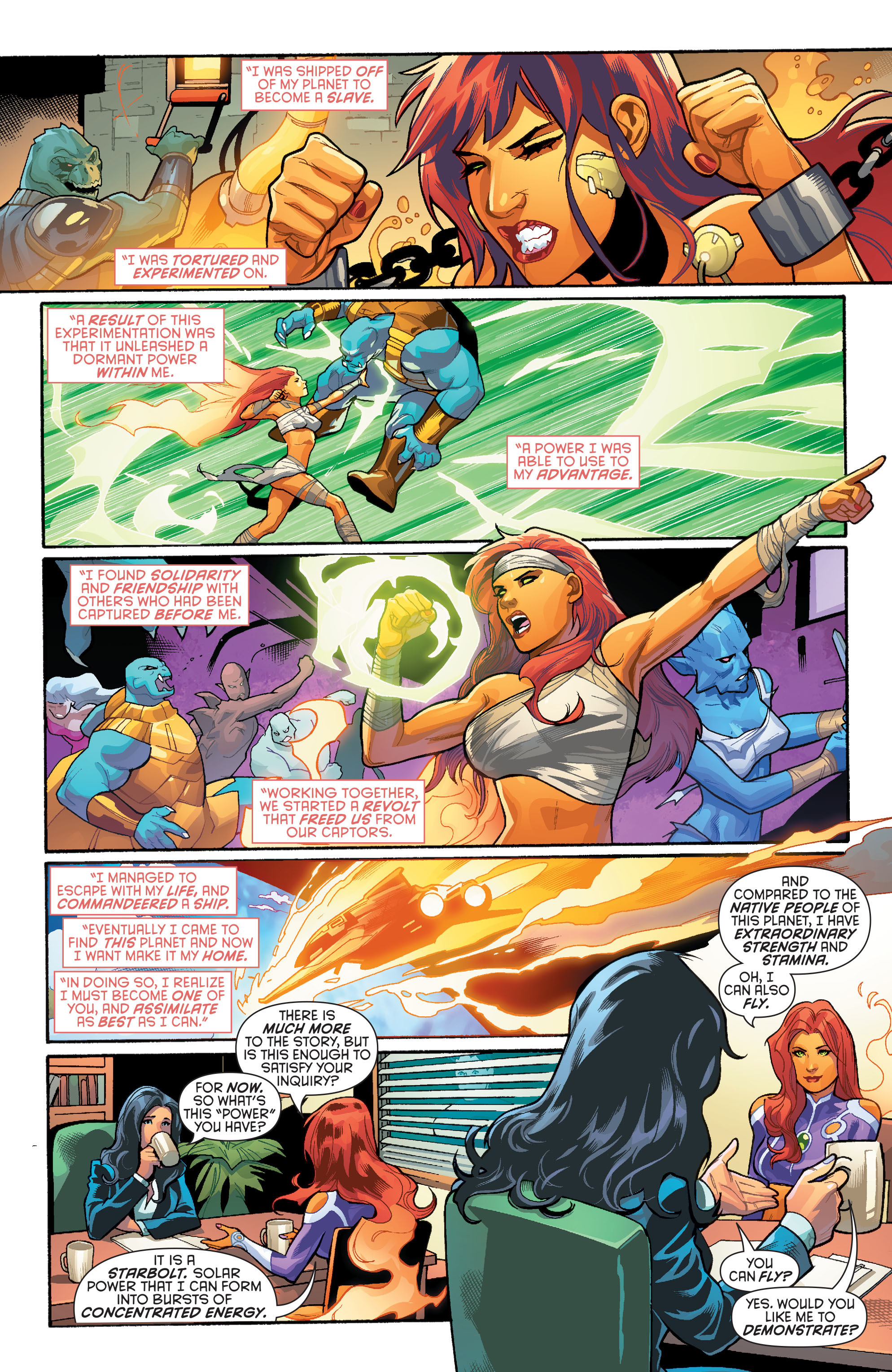 Read online Starfire (2015) comic -  Issue #1 - 5