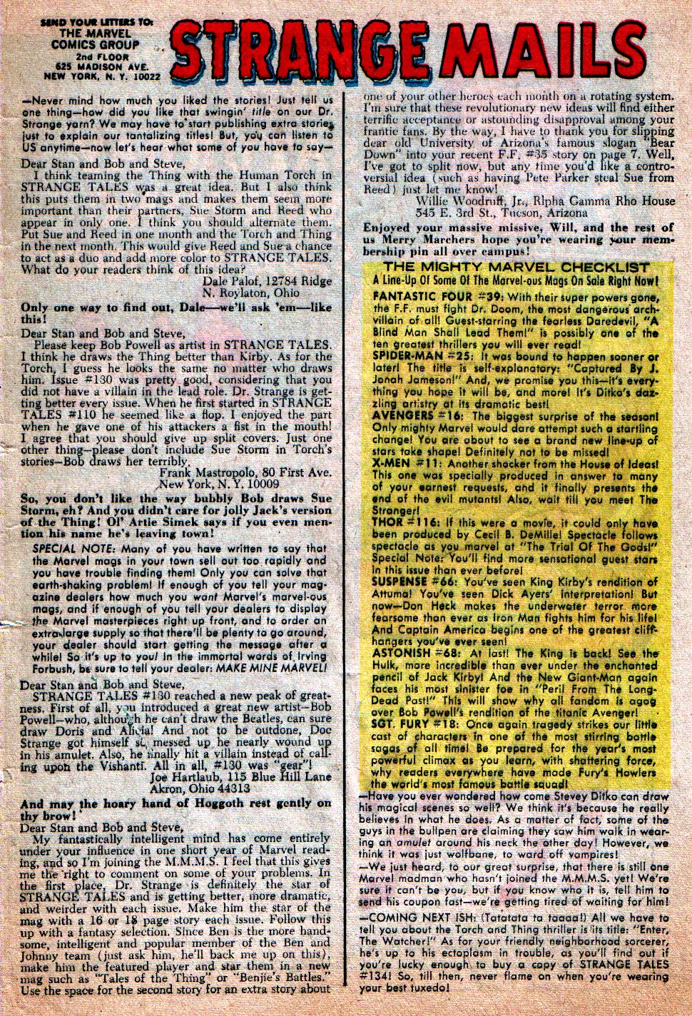 Read online Strange Tales (1951) comic -  Issue #133 - 33
