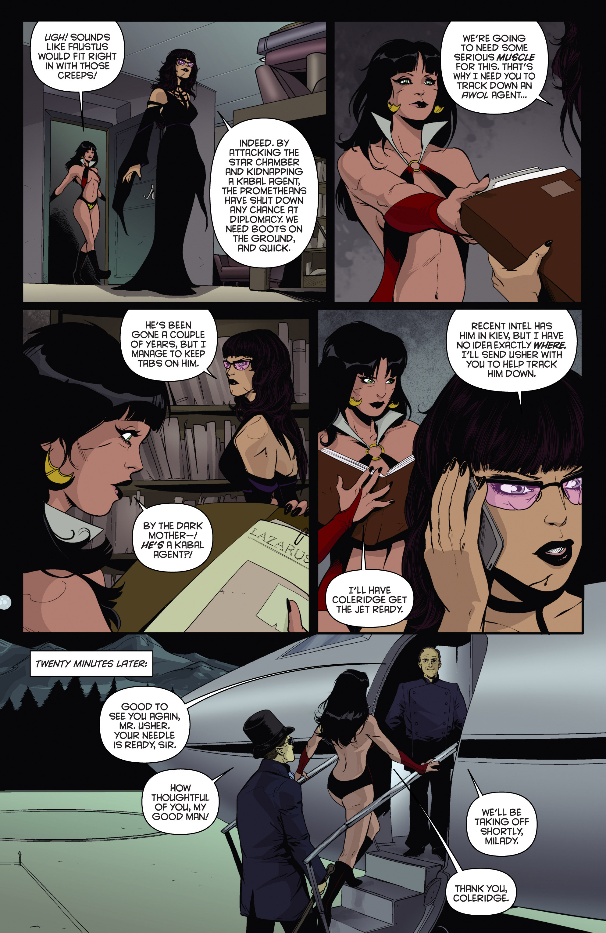 Read online Vampirella (2014) comic -  Issue # Annual 1 - 9