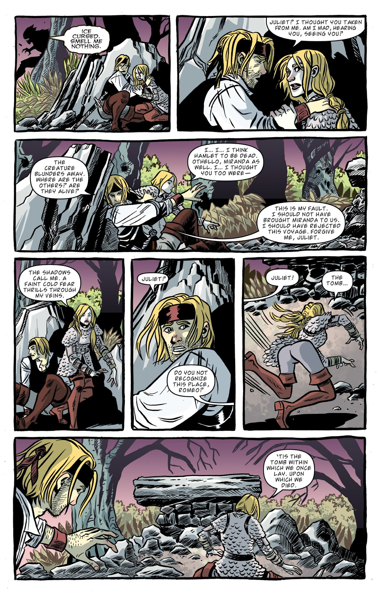 Read online Kill Shakespeare: The Tide of Blood comic -  Issue # TPB - 51