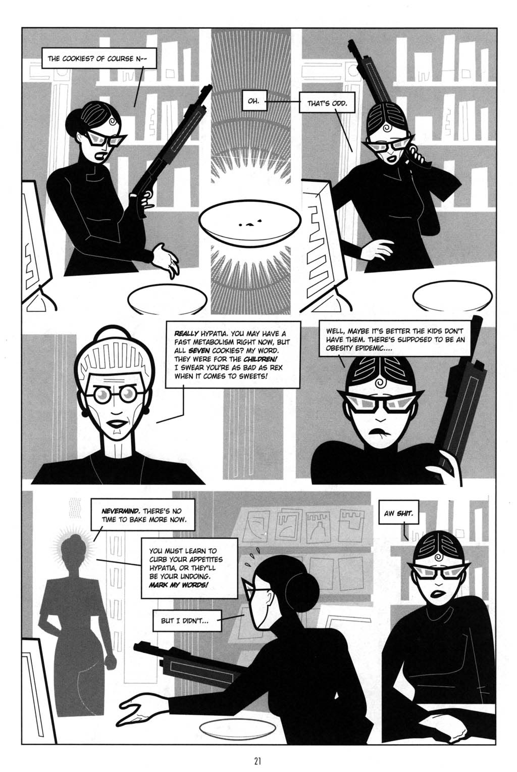 Read online Rex Libris comic -  Issue #4 - 23