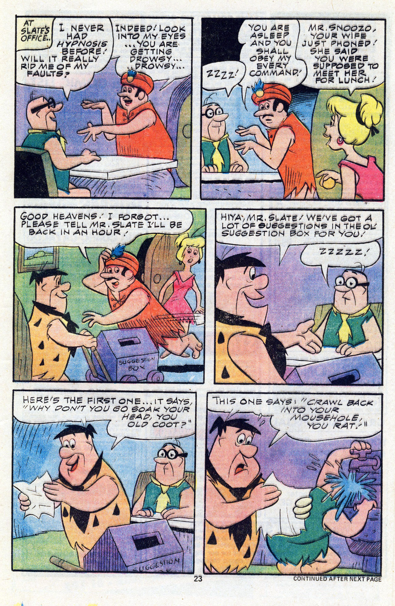 Read online The Flintstones (1977) comic -  Issue #3 - 21