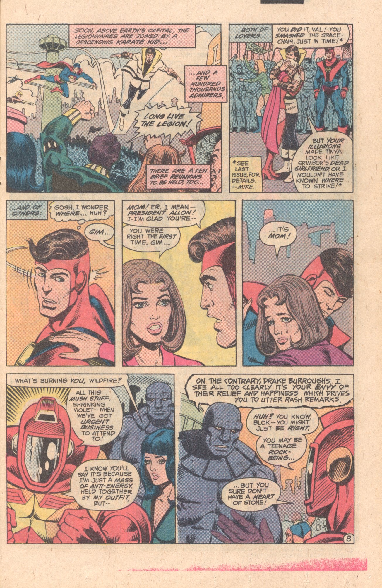 Legion of Super-Heroes (1980) 280 Page 8