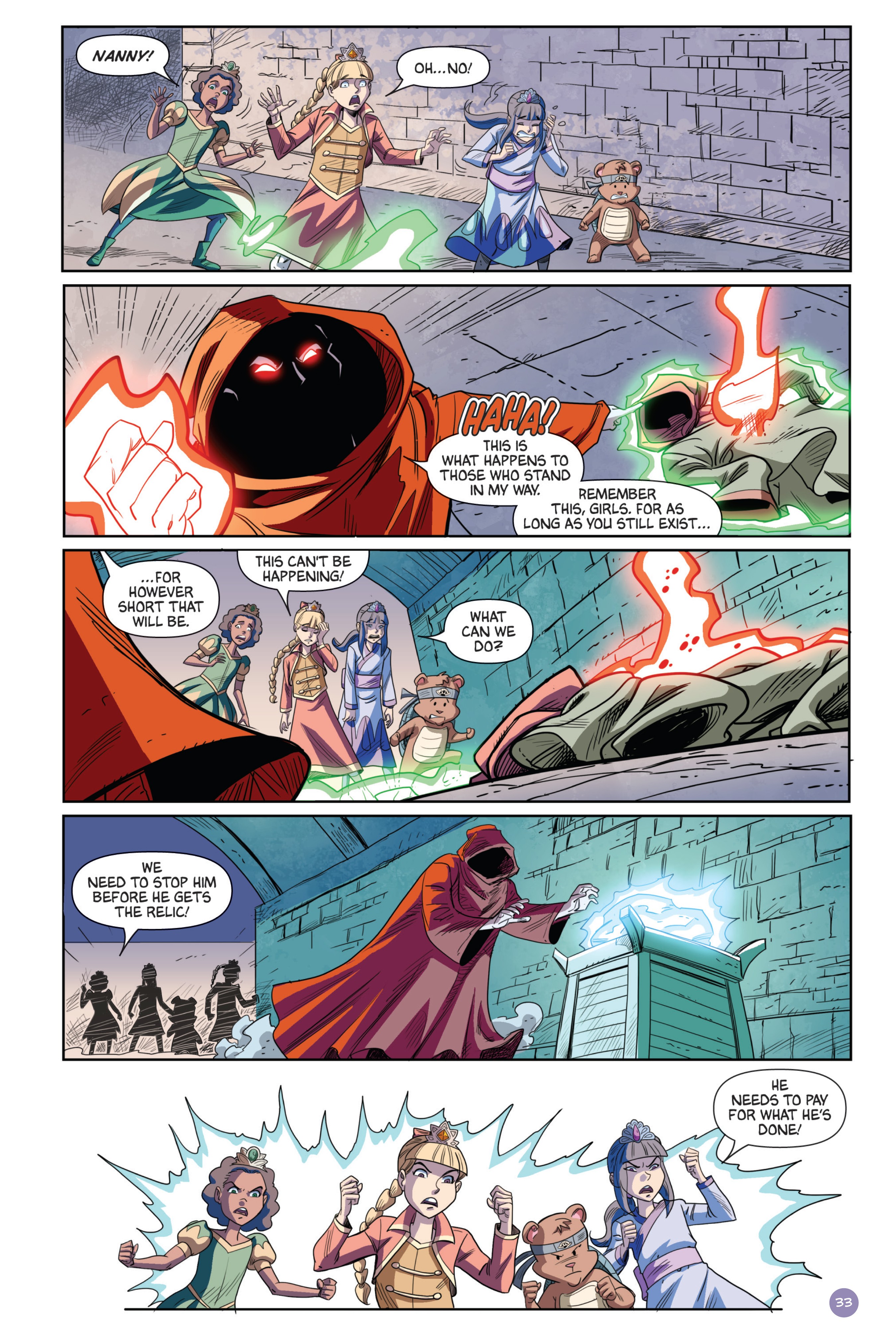 Read online Princess Ninjas comic -  Issue # TPB - 34