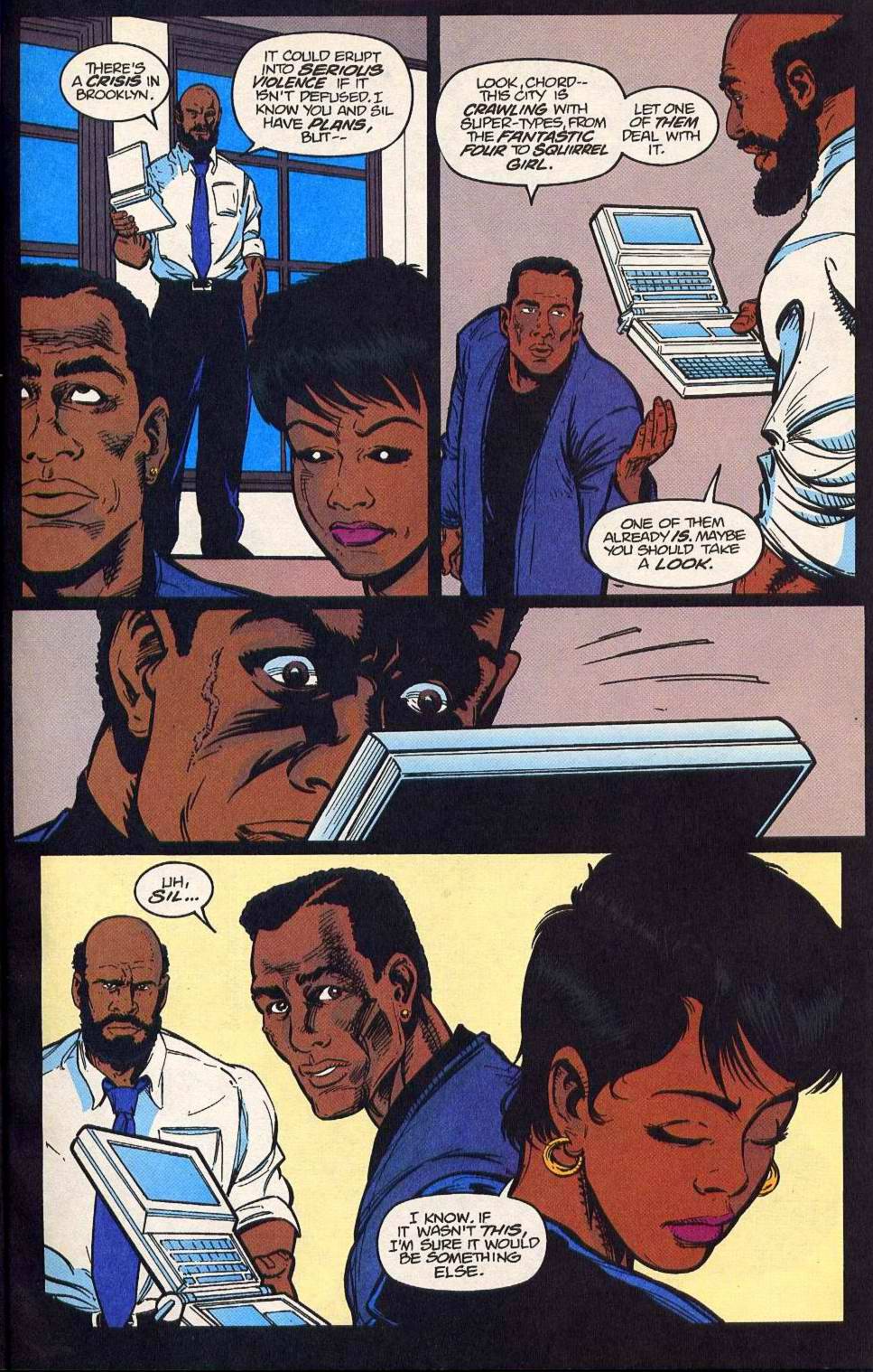 Read online Night Thrasher comic -  Issue #15 - 7