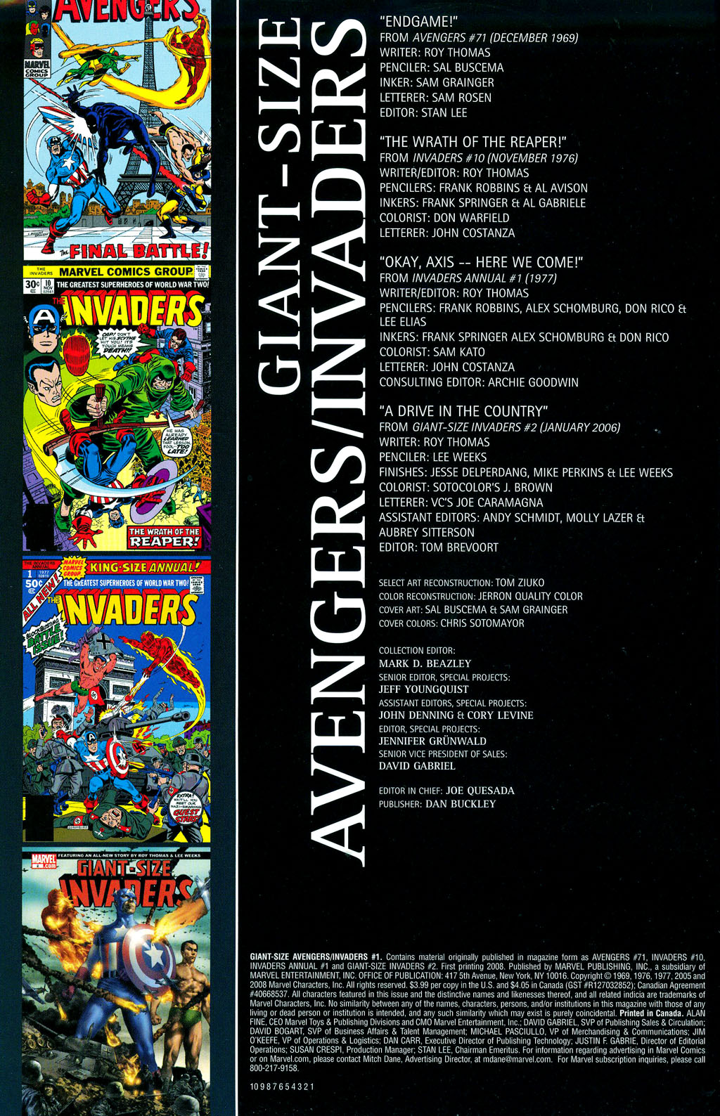 Giant-Size Avengers/Invaders Full #1 - English 2