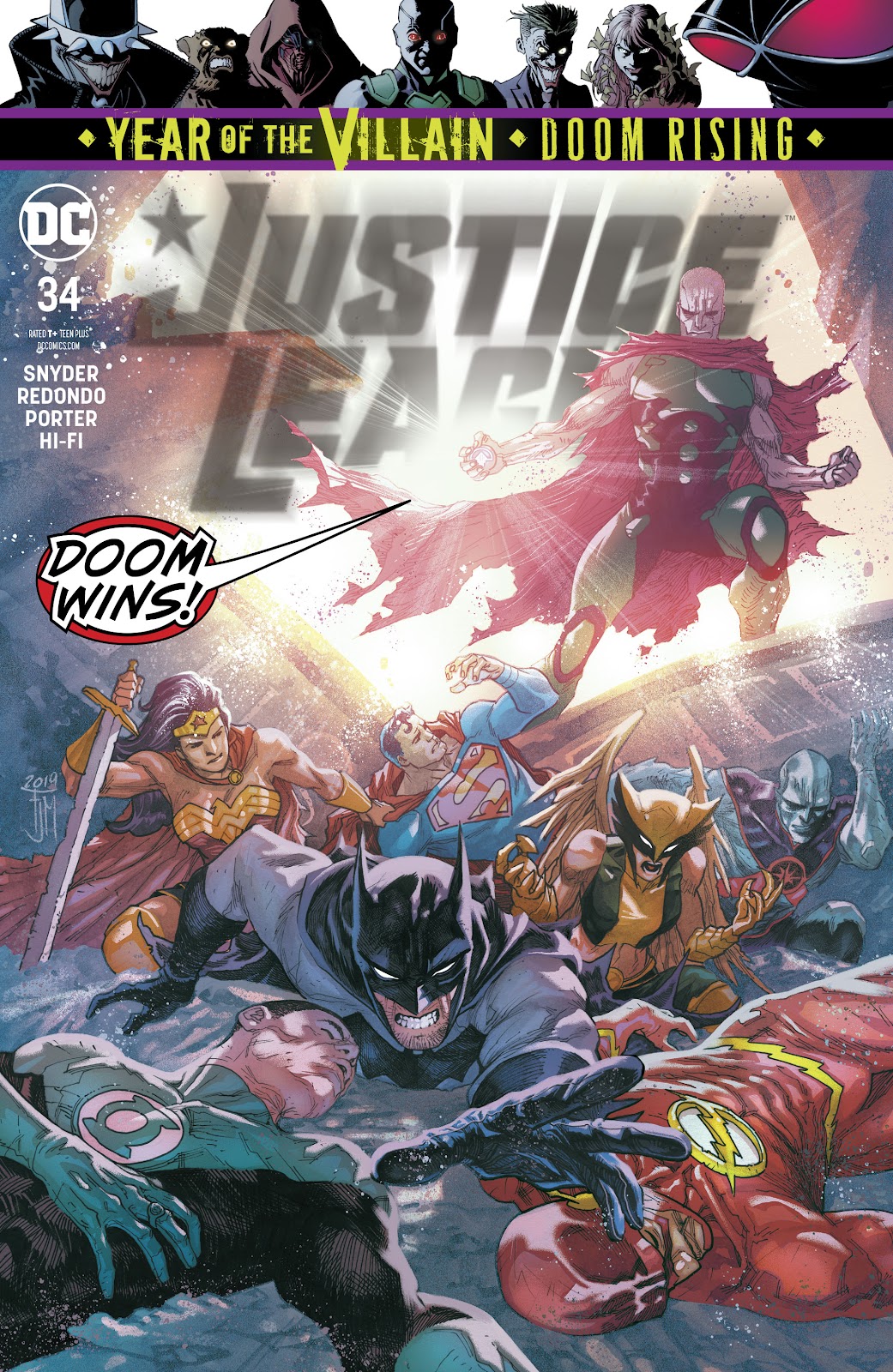 Justice League (2018) issue 34 - Page 1