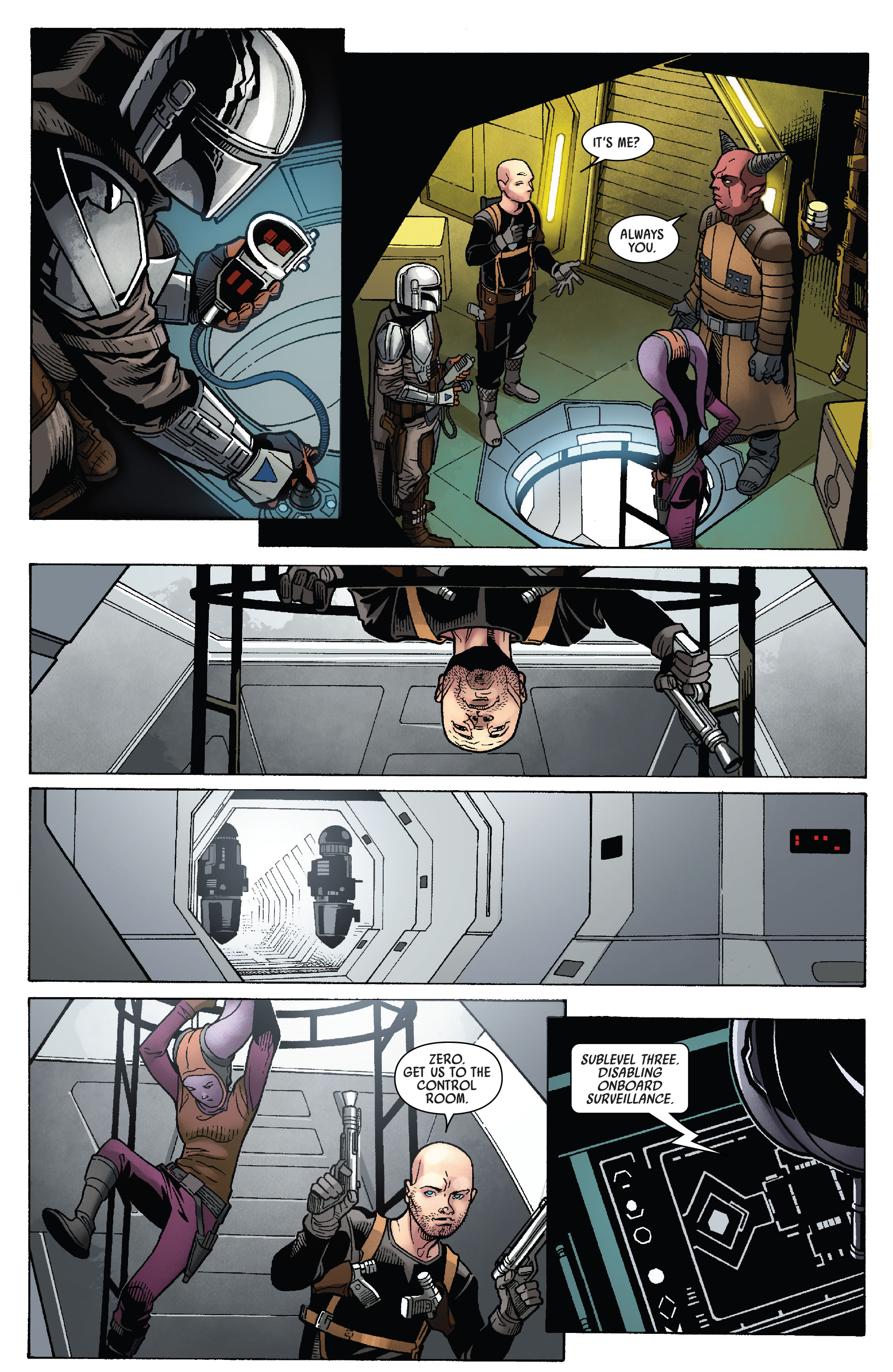 Read online Star Wars: The Mandalorian comic -  Issue #6 - 16