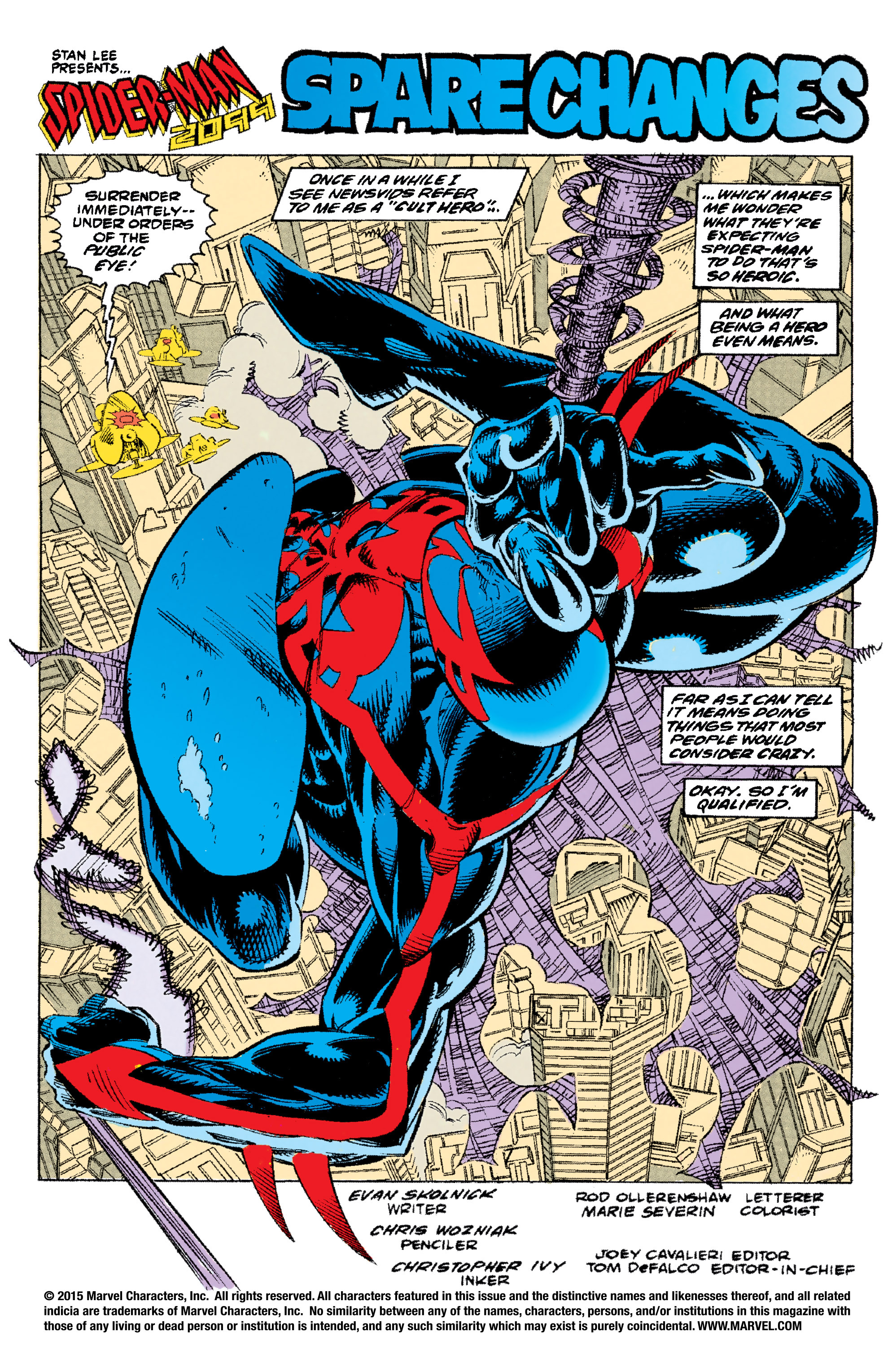Read online Spider-Man 2099 (1992) comic -  Issue # _TPB 2 - 138