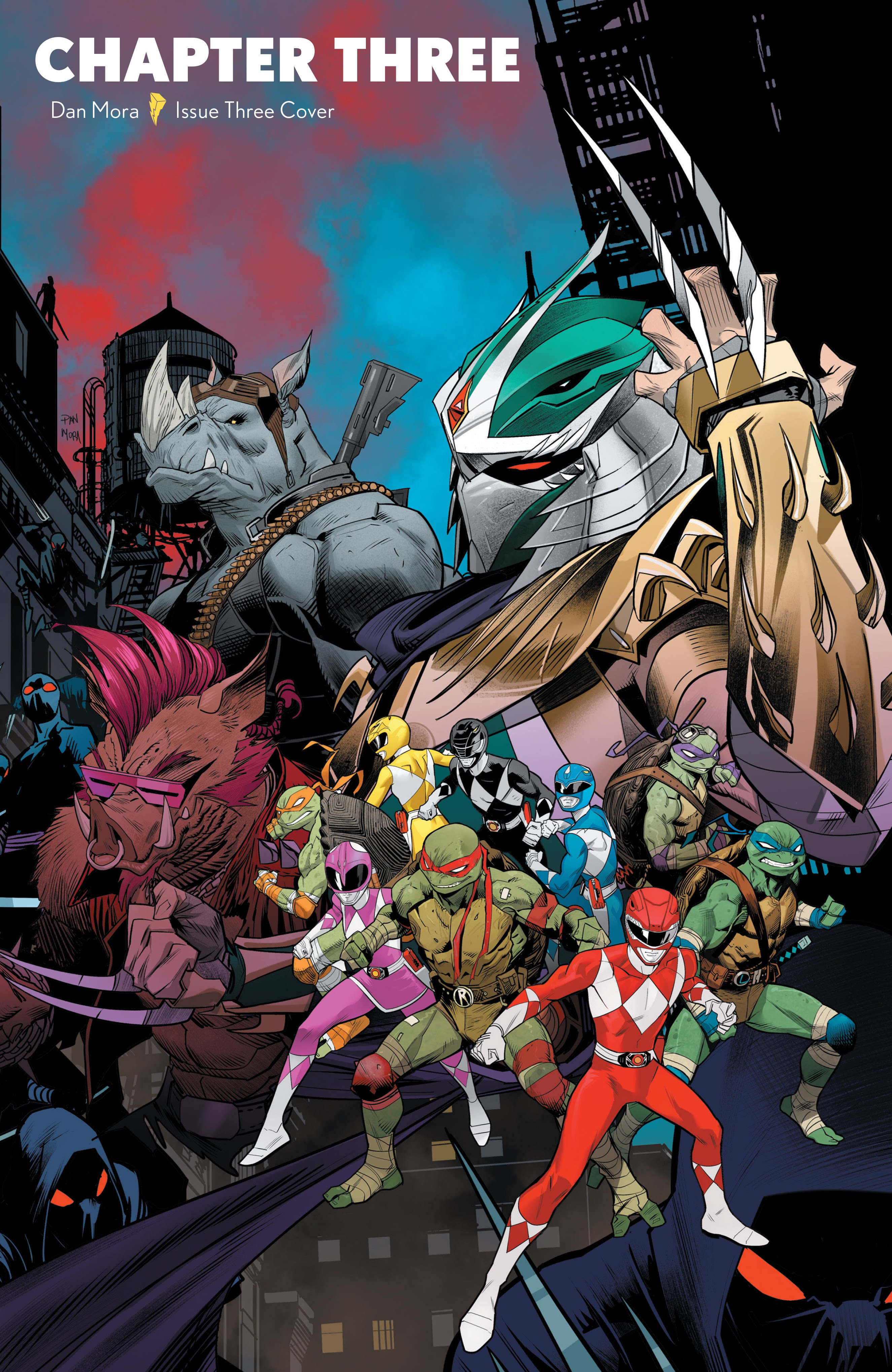 Read online Mighty Morphin Power Rangers: Teenage Mutant Ninja Turtles comic -  Issue # _TPB - 57