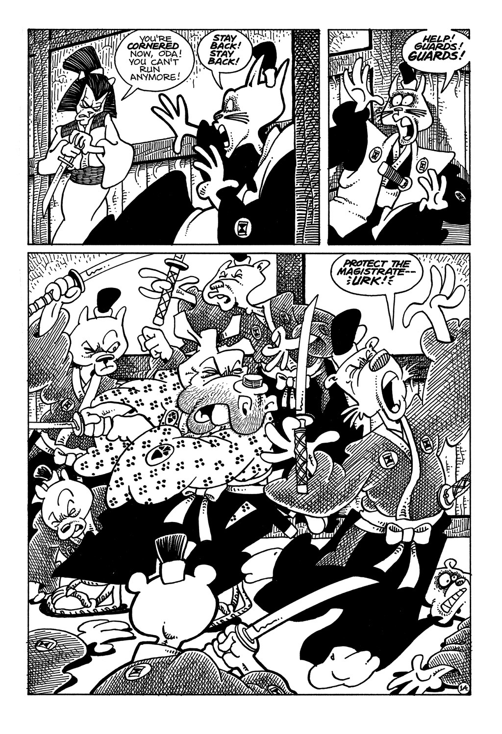 Read online Usagi Yojimbo (1987) comic -  Issue #36 - 16