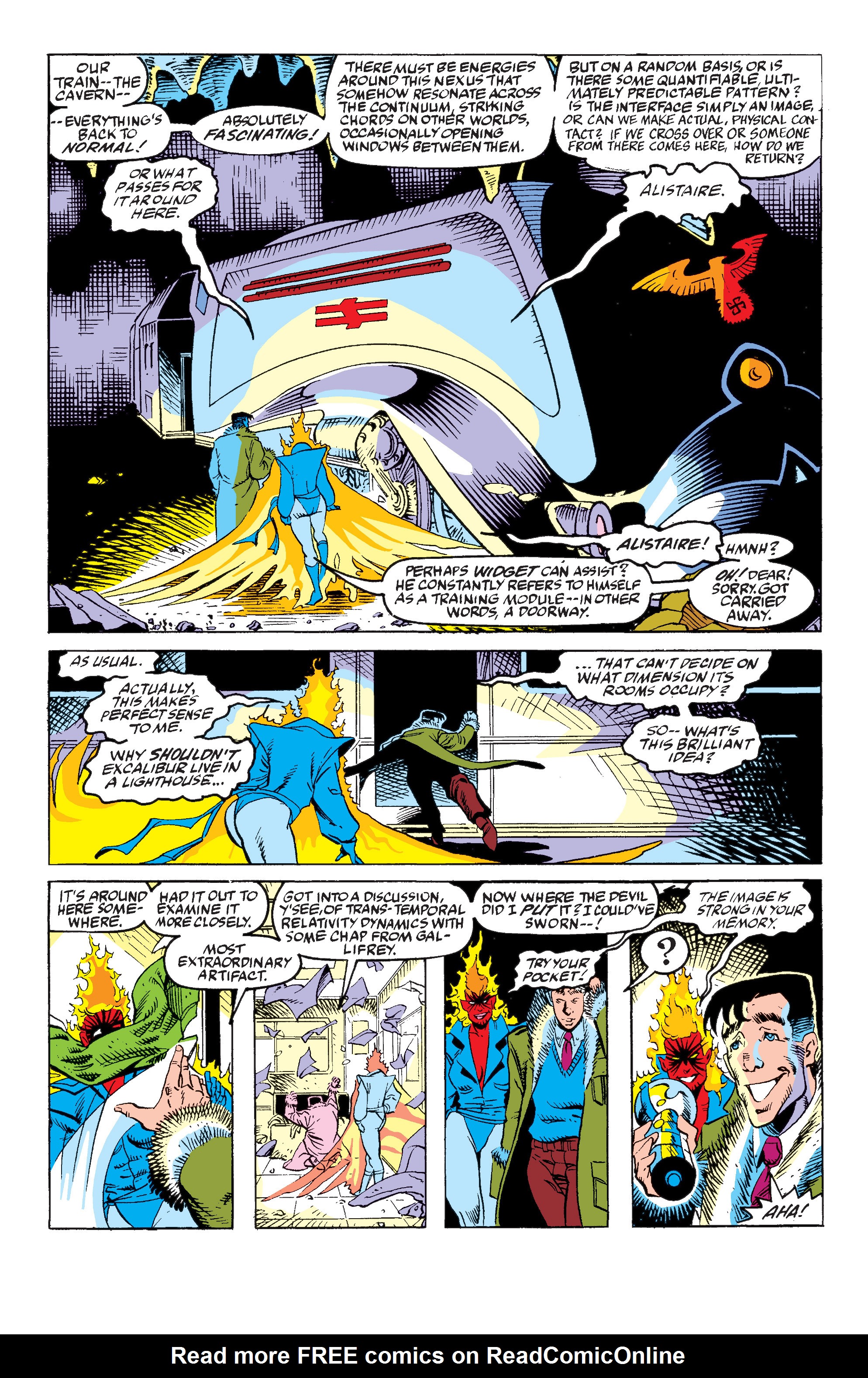 Read online Excalibur (1988) comic -  Issue #25 - 11