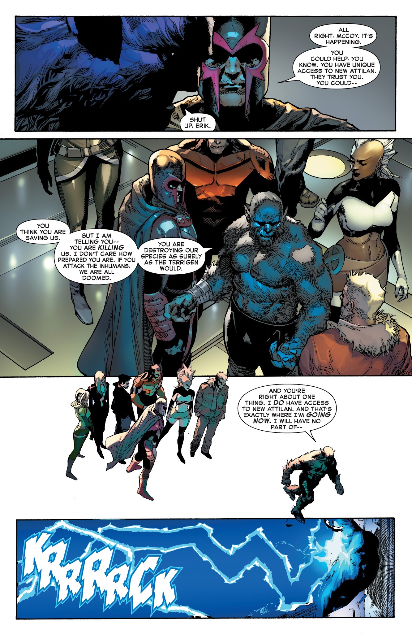Read online Inhumans Vs. X-Men comic -  Issue # _TPB - 65