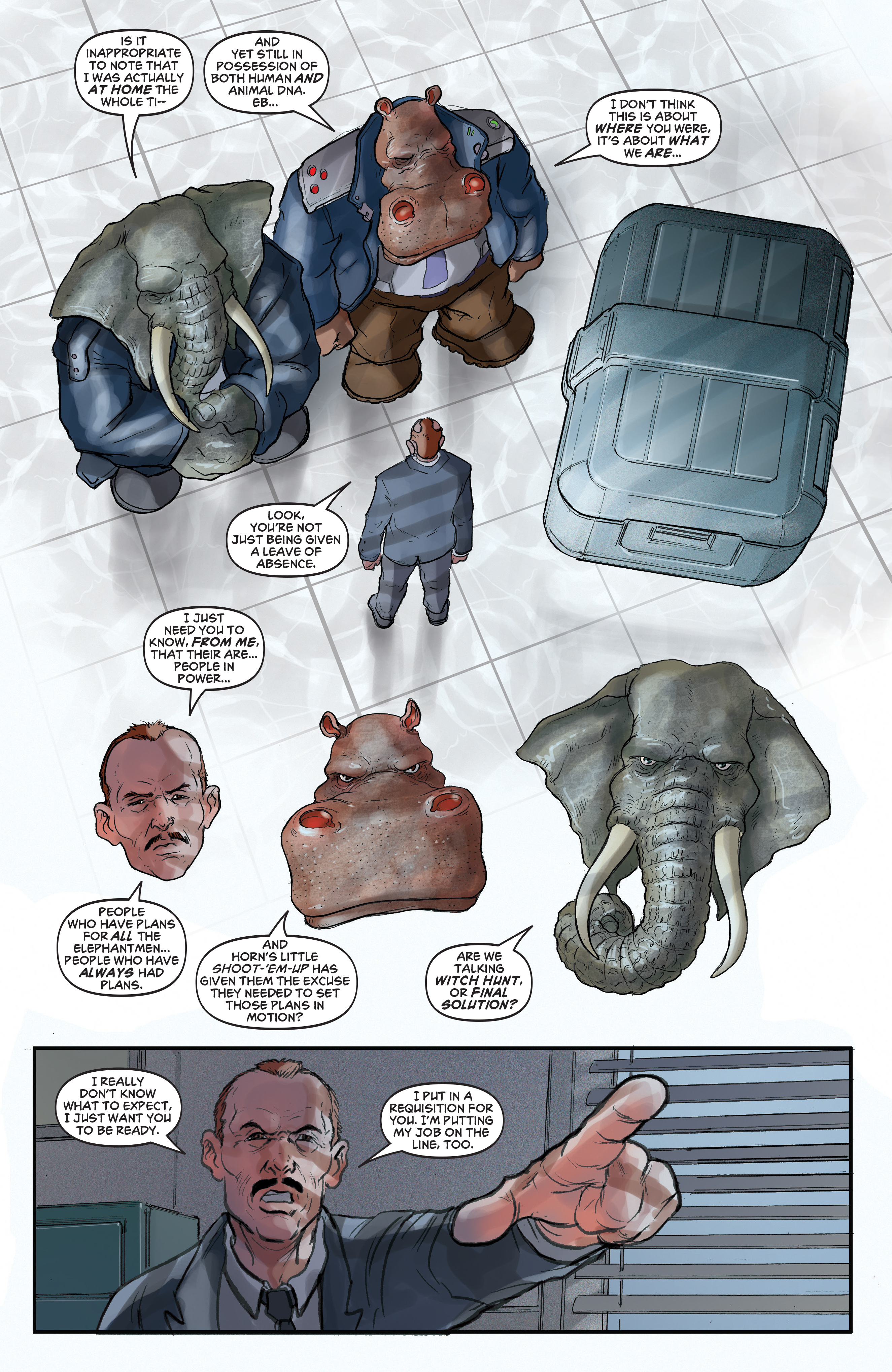 Read online Elephantmen comic -  Issue #65 - 13