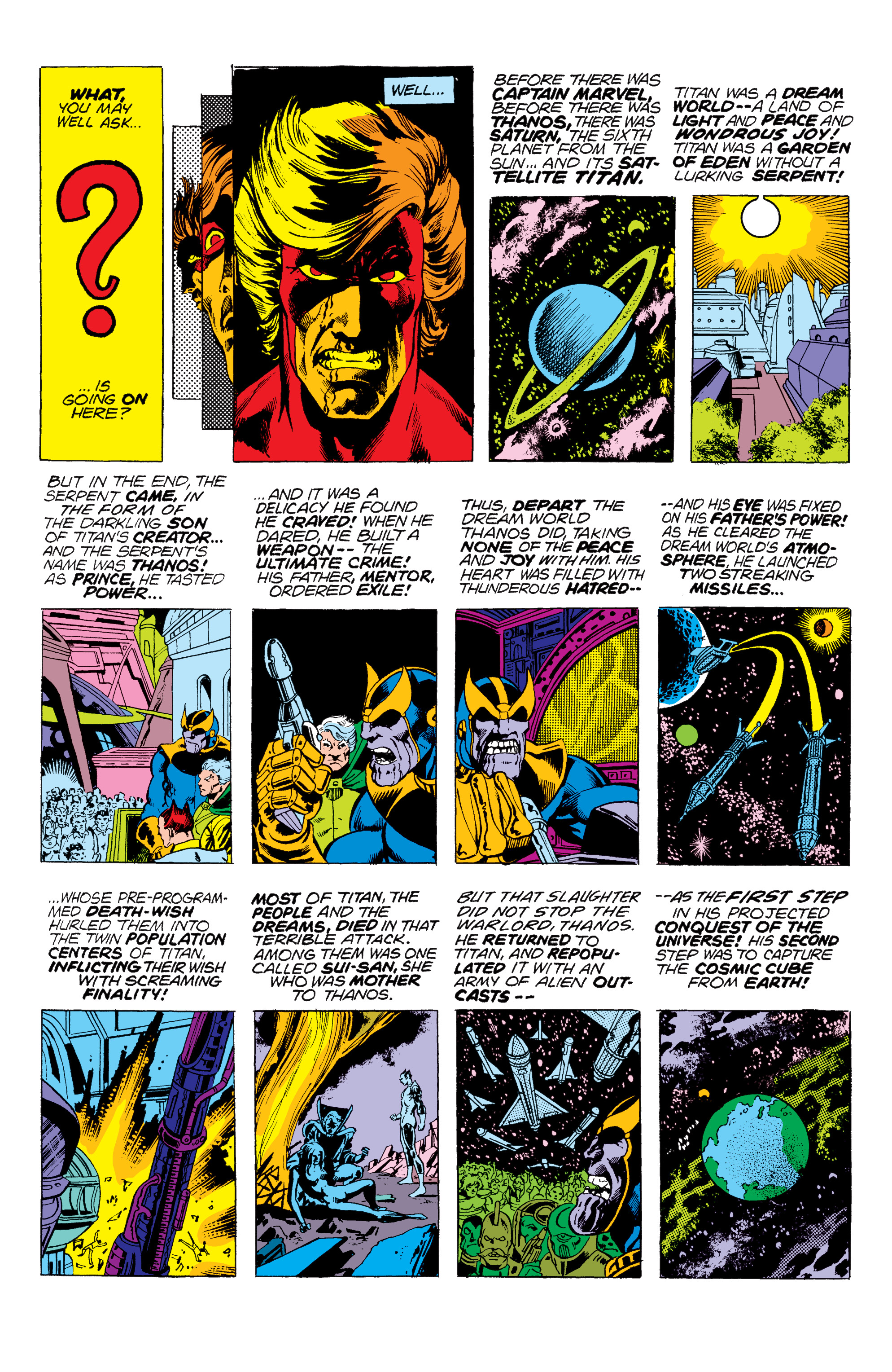 Read online Marvel-Verse: Thanos comic -  Issue # TPB - 27