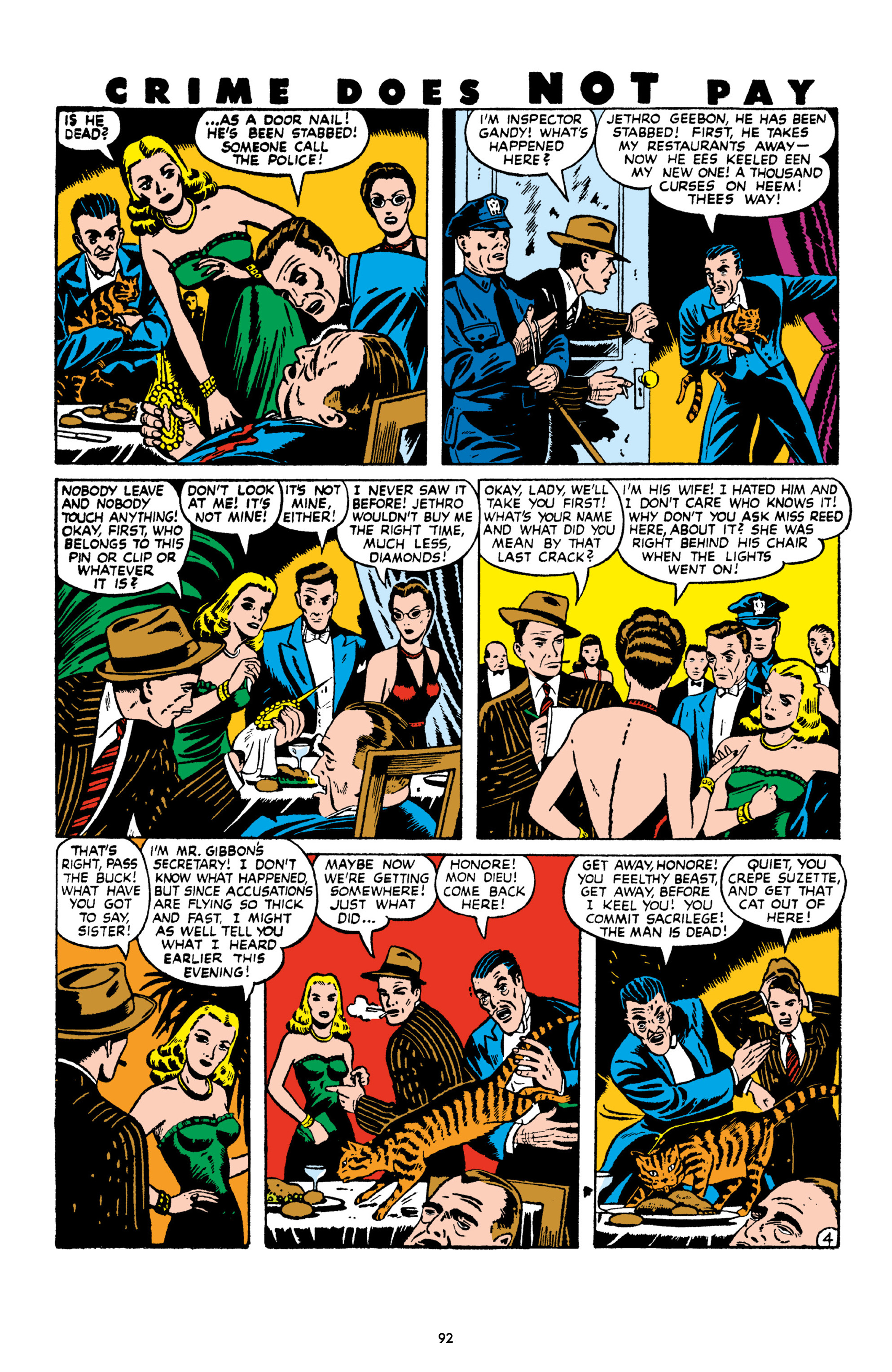 Read online Crime Does Not Pay Archives comic -  Issue # TPB 9 (Part 1) - 94