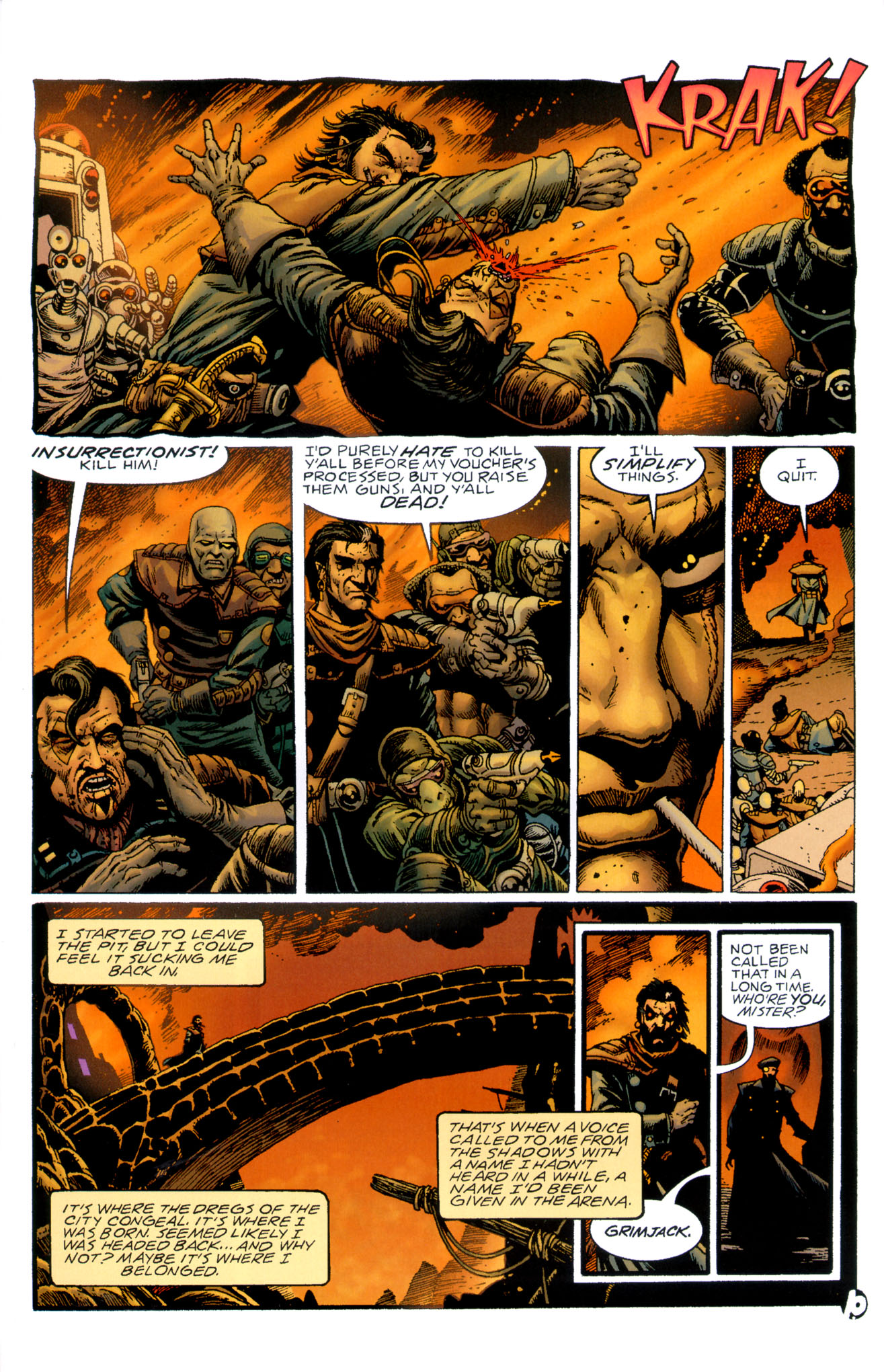 Read online Grimjack: Killer Instinct comic -  Issue #1 - 12