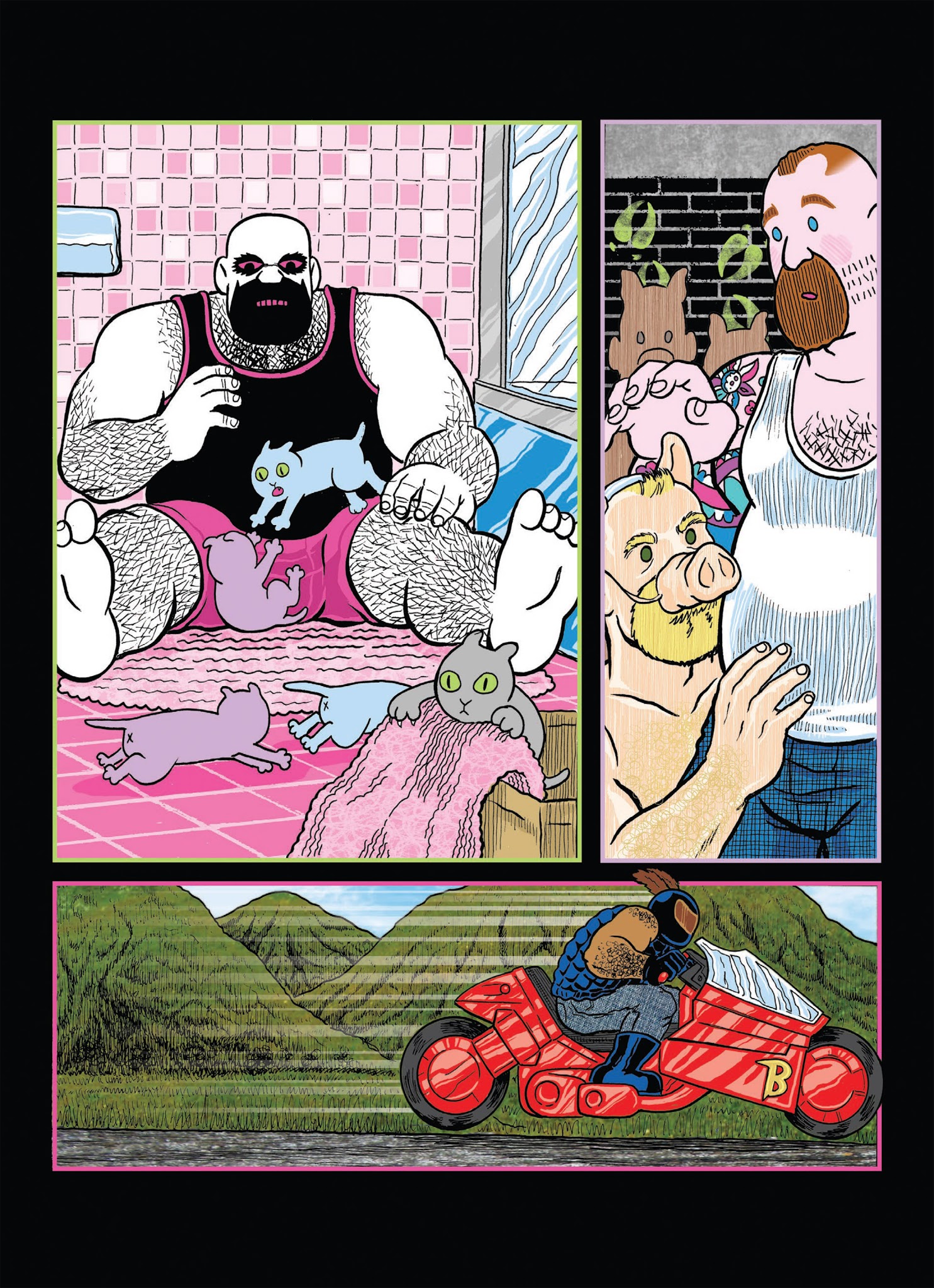 Read online Wuvable Oaf: Blood & Metal comic -  Issue # TPB - 31