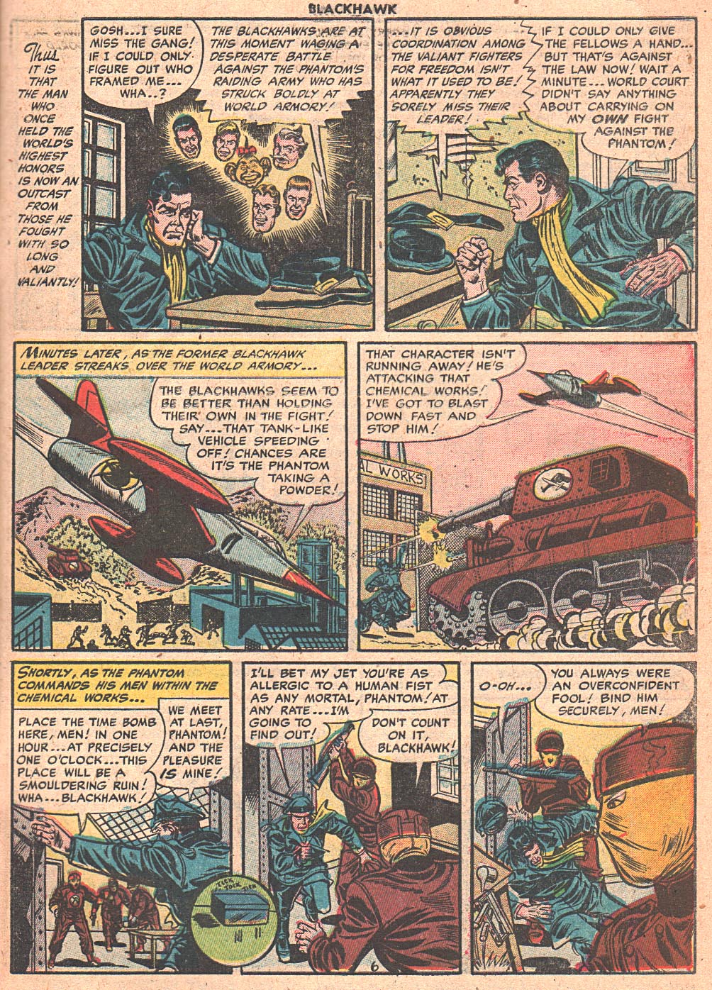 Read online Blackhawk (1957) comic -  Issue #78 - 31