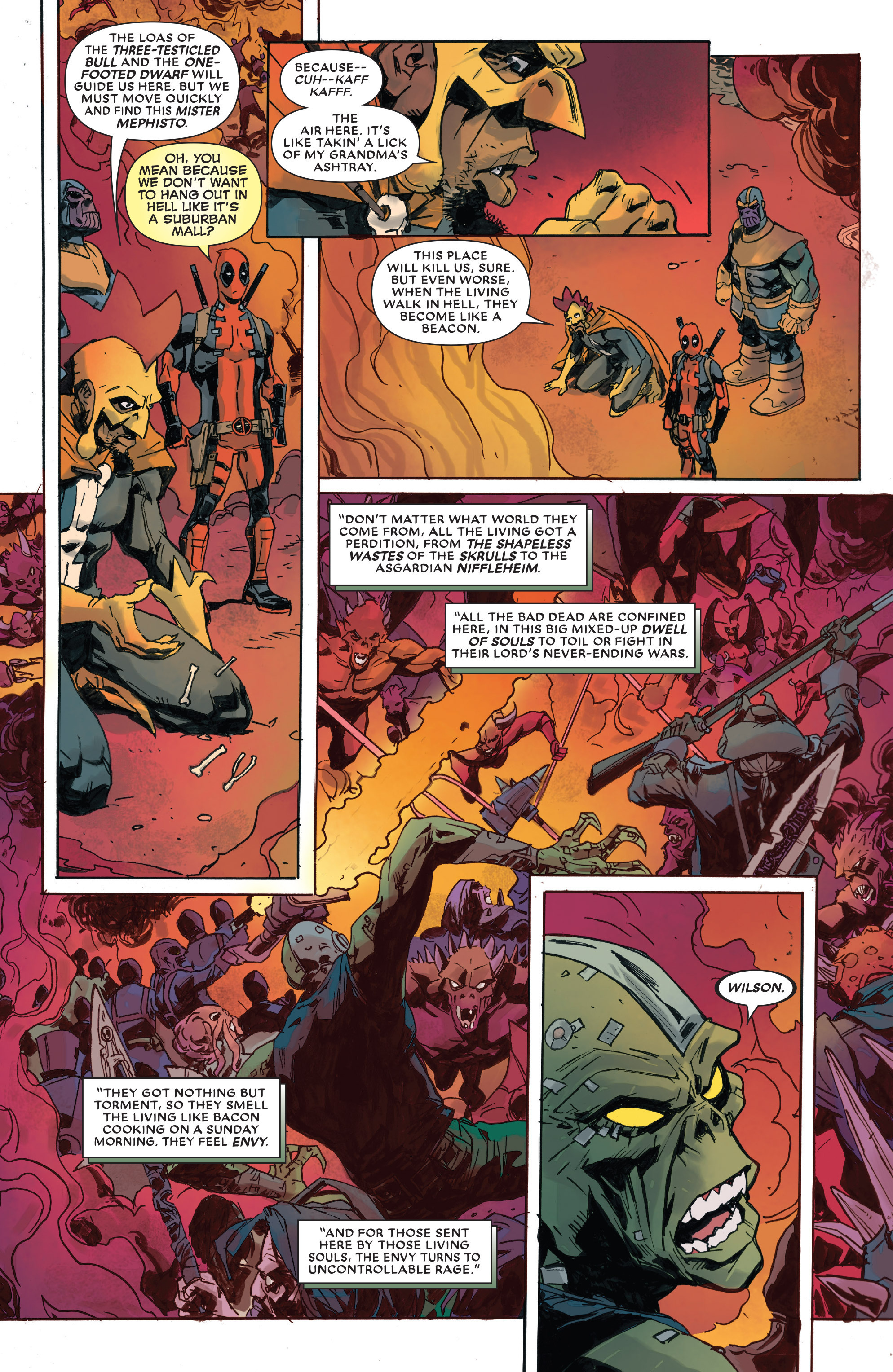 Read online Deadpool vs. Thanos comic -  Issue #3 - 10