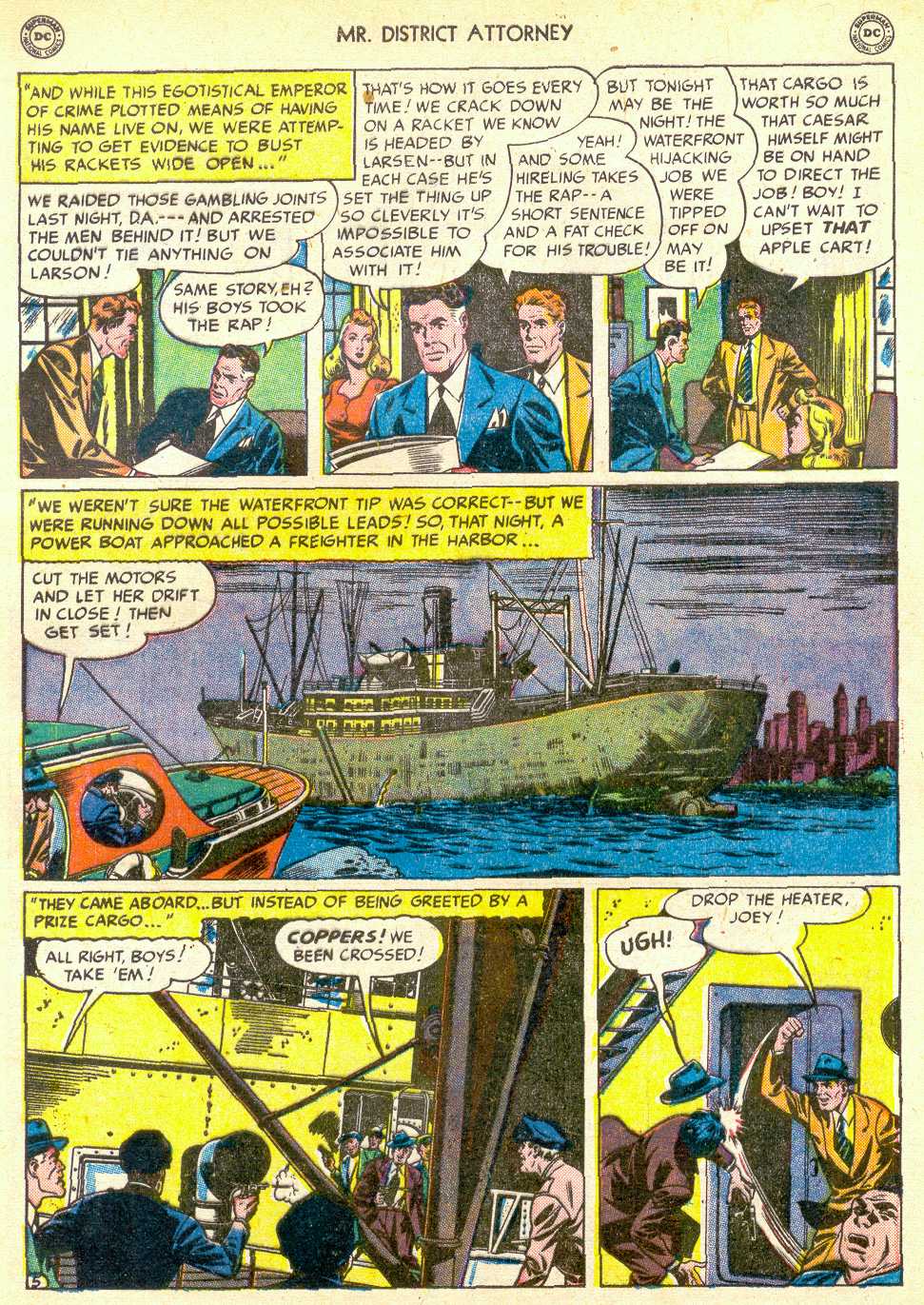 Read online Mr. District Attorney comic -  Issue #13 - 7