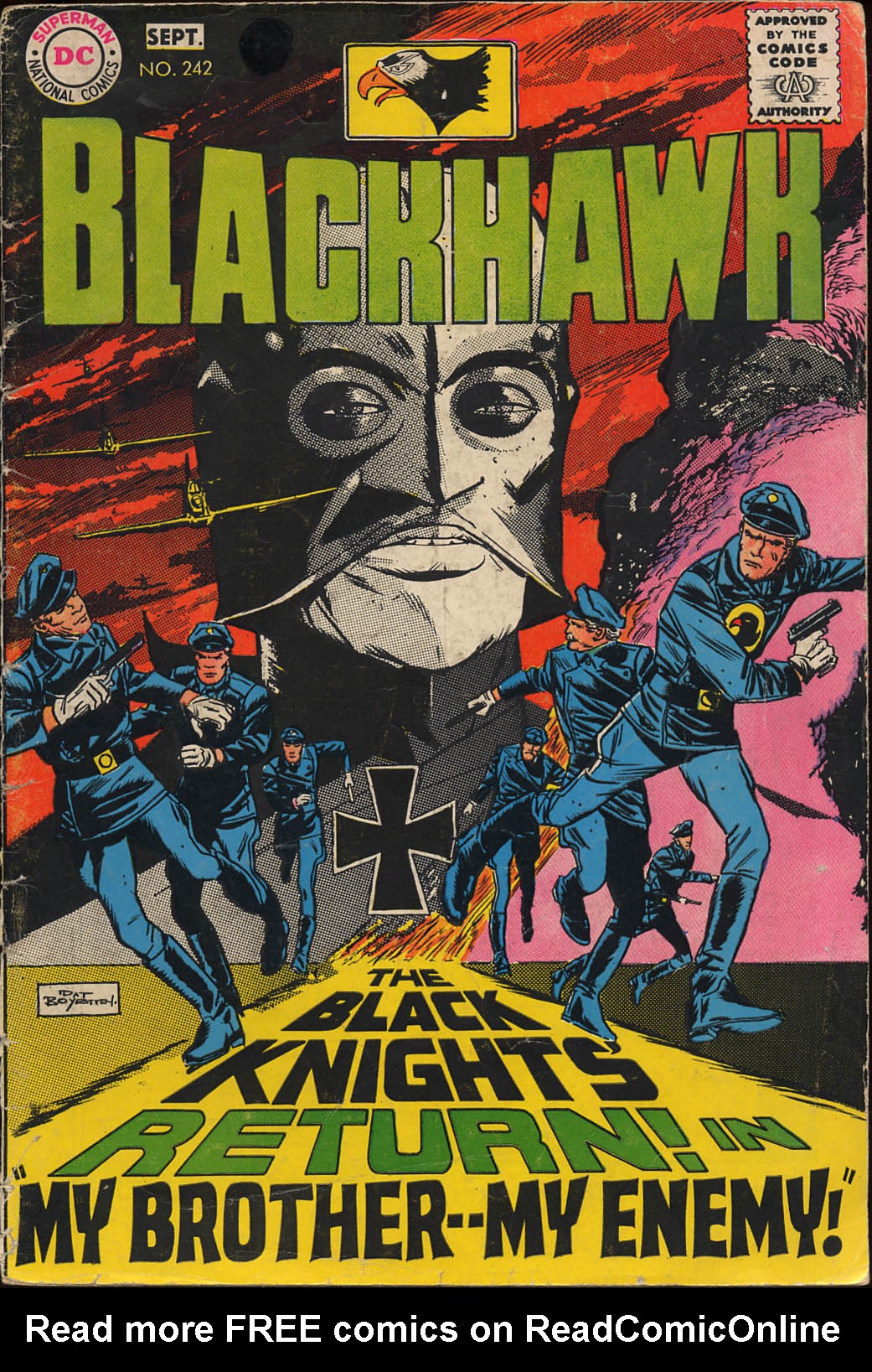 Read online Blackhawk (1957) comic -  Issue #242 - 1
