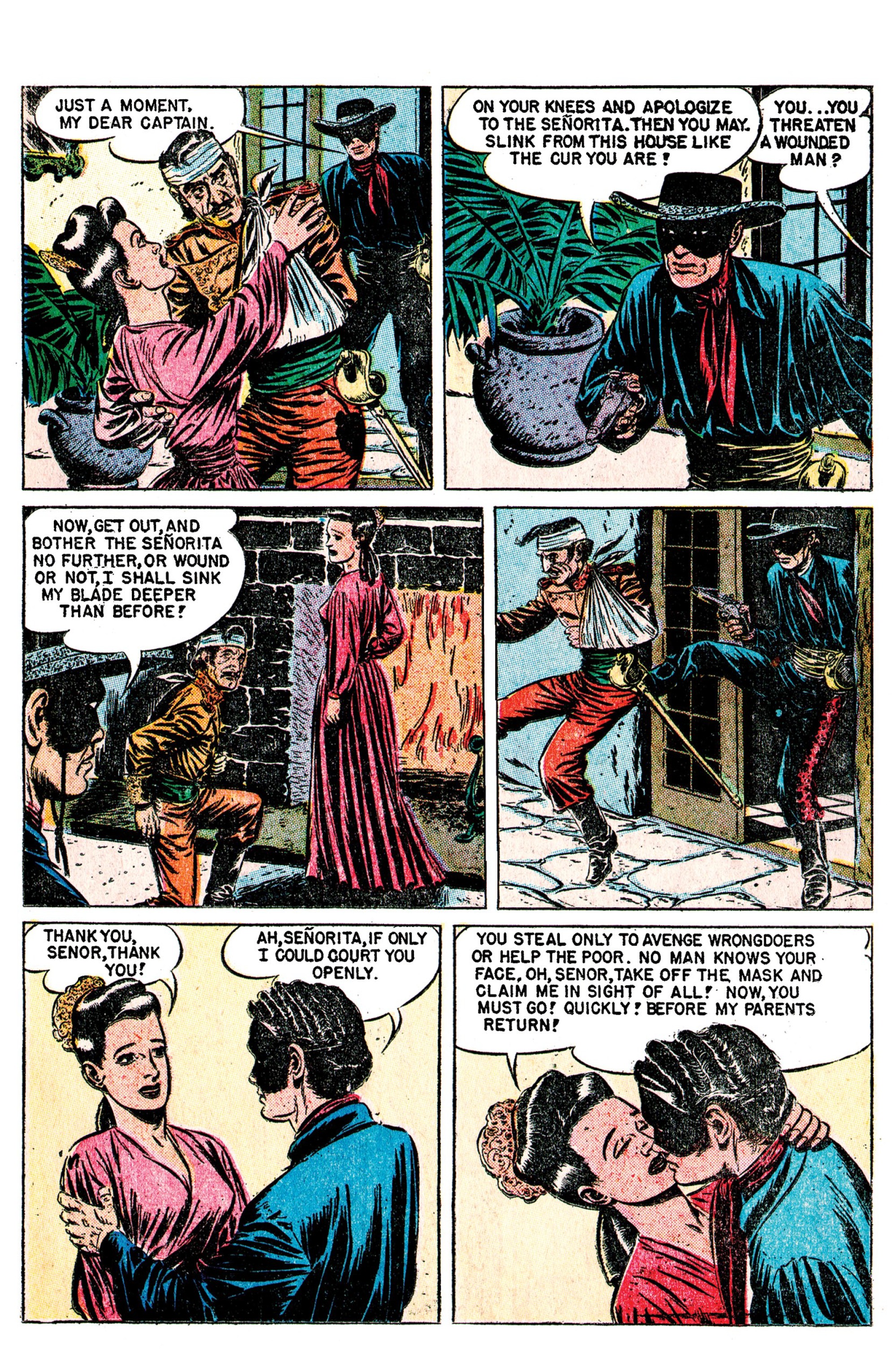 Read online AM Archives: The Mark of Zorro #1 1949 Dell Edition comic -  Issue #1 1949 Dell Edition Full - 19
