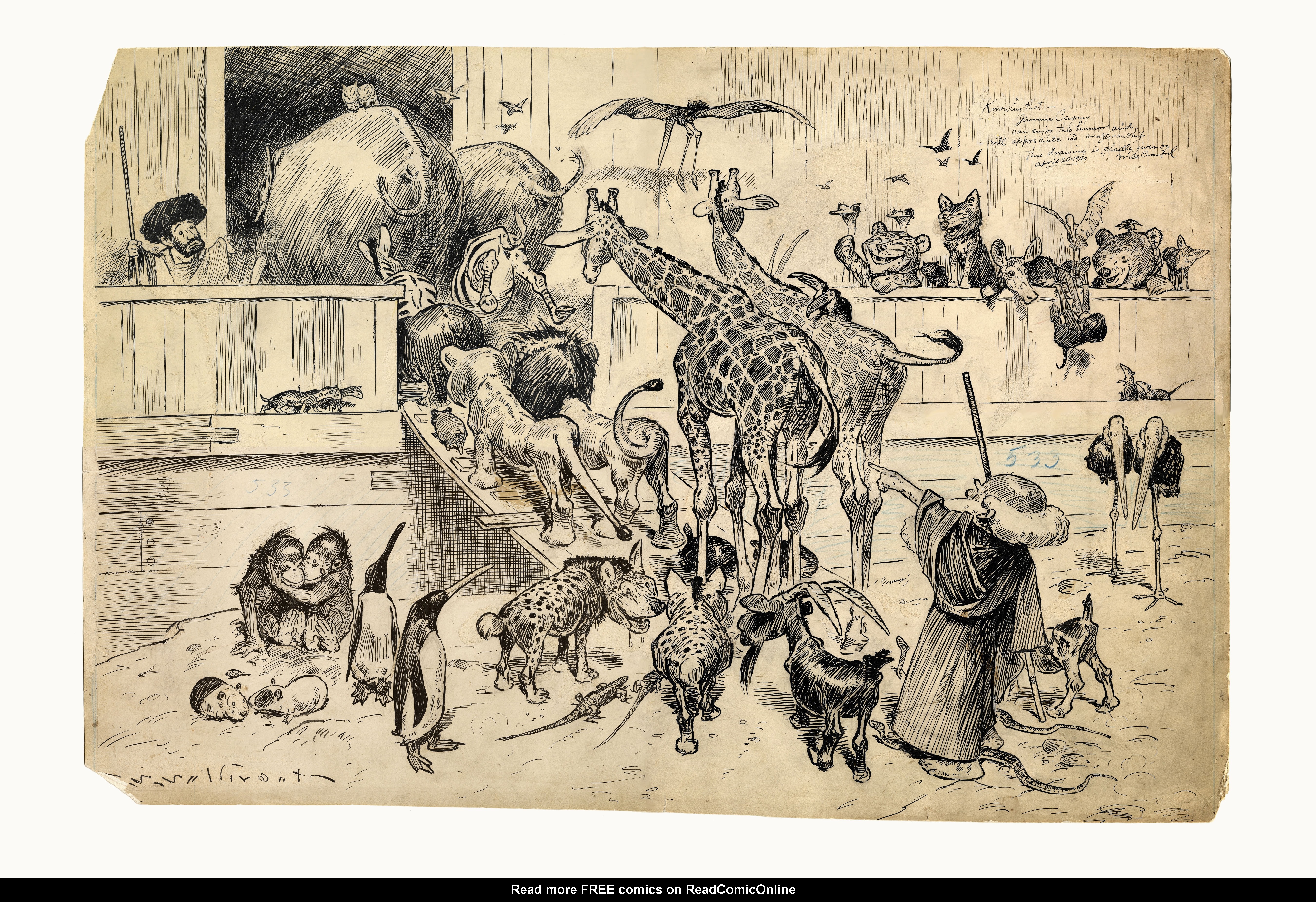 Read online A Cockeyed Menagerie: The Drawings of T.S. Sullivant comic -  Issue # TPB (Part 4) - 77