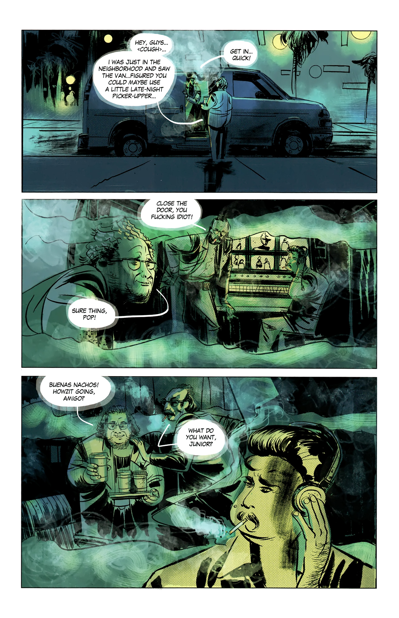 Read online Blue Estate comic -  Issue #3 - 18